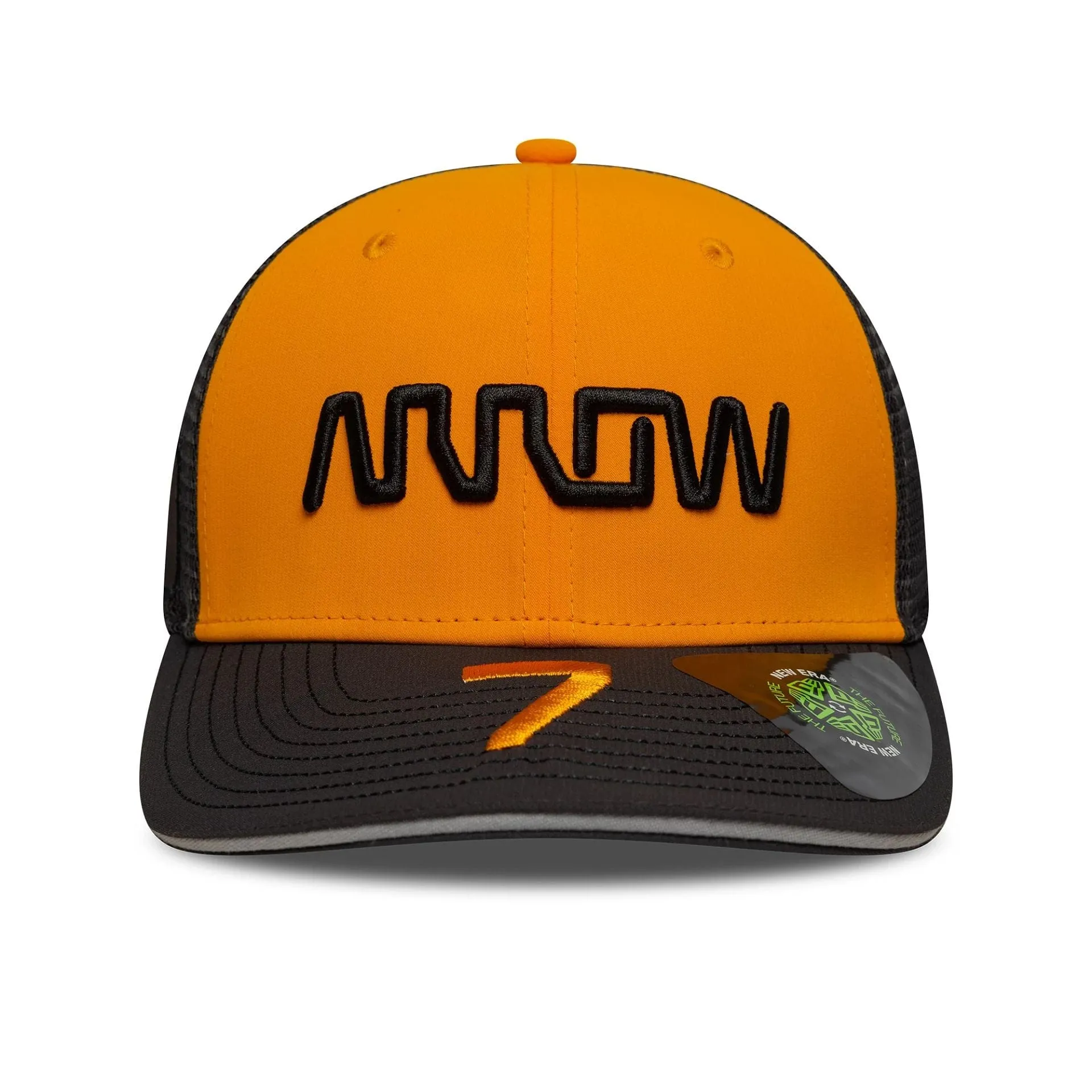 Arrow McLaren Indycar Replica Team Alexander Rossi Orange 9SEVENTY Stretch Snap Adjustable Cap NEW ERA