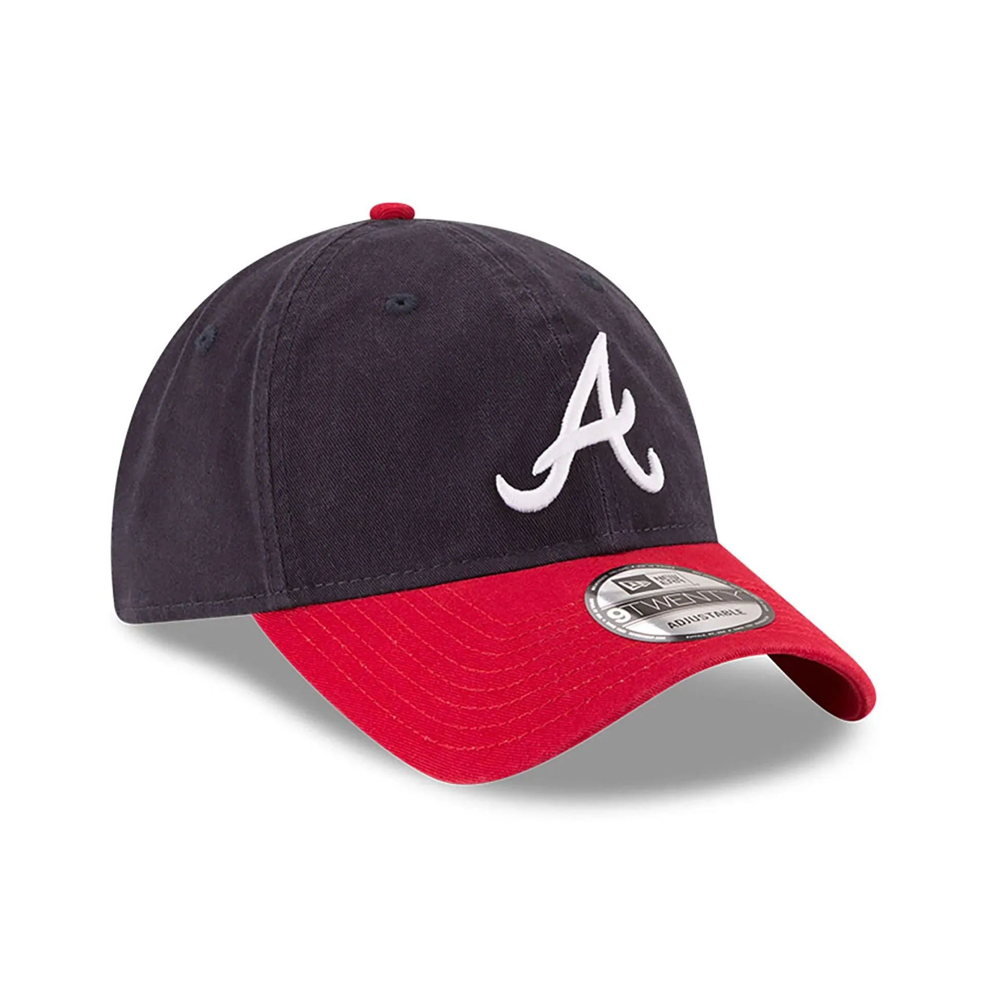 Atlanta Braves MLB Core Classic Navy and Red 9TWENTY Adjustable Cap NEW ERA