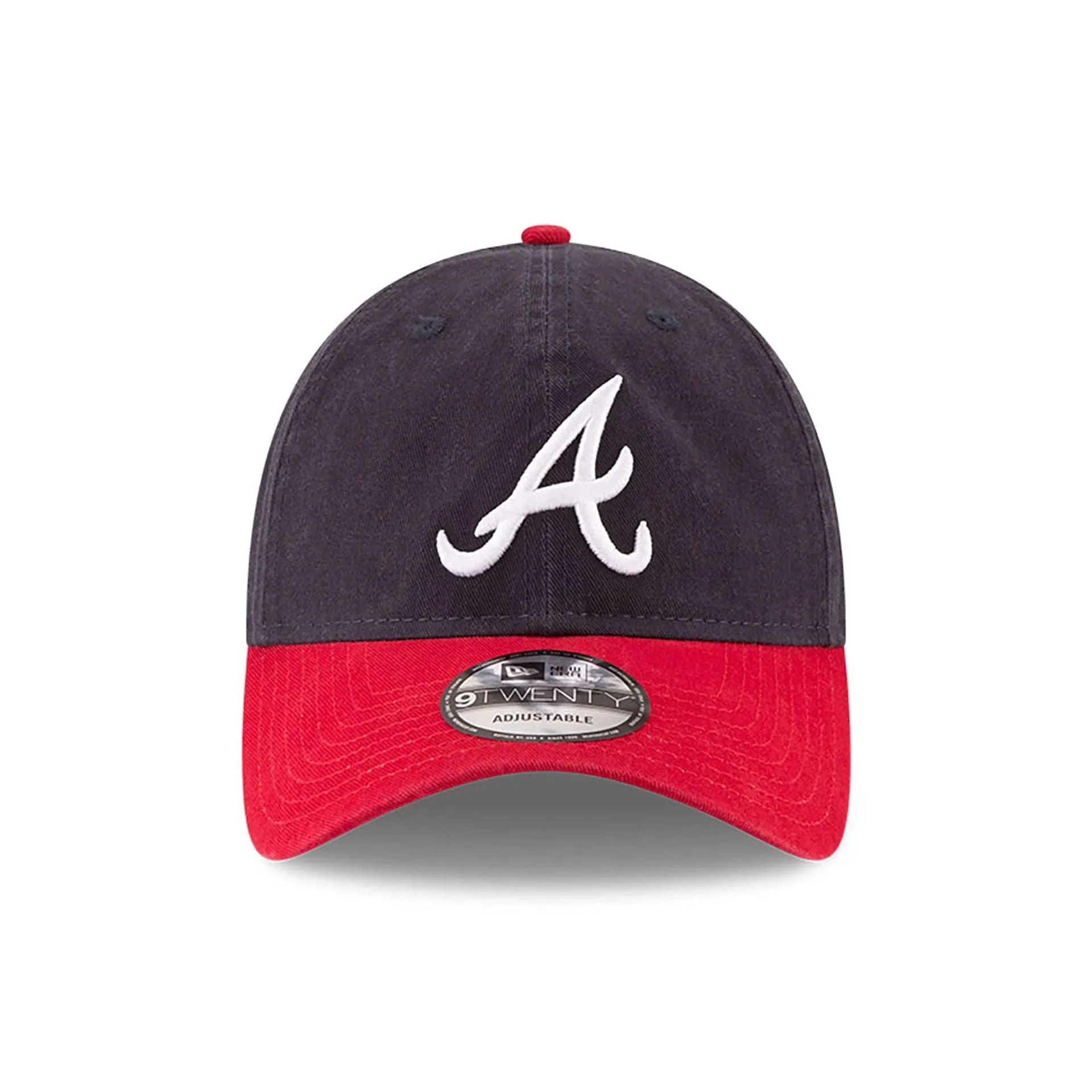 Atlanta Braves MLB Core Classic Navy and Red 9TWENTY Adjustable Cap NEW ERA