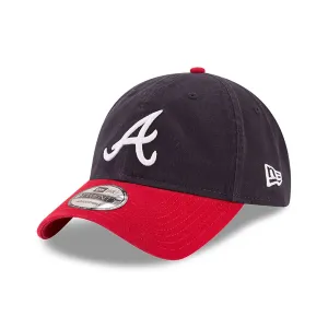 Atlanta Braves MLB Core Classic Navy and Red 9TWENTY Adjustable Cap NEW ERA
