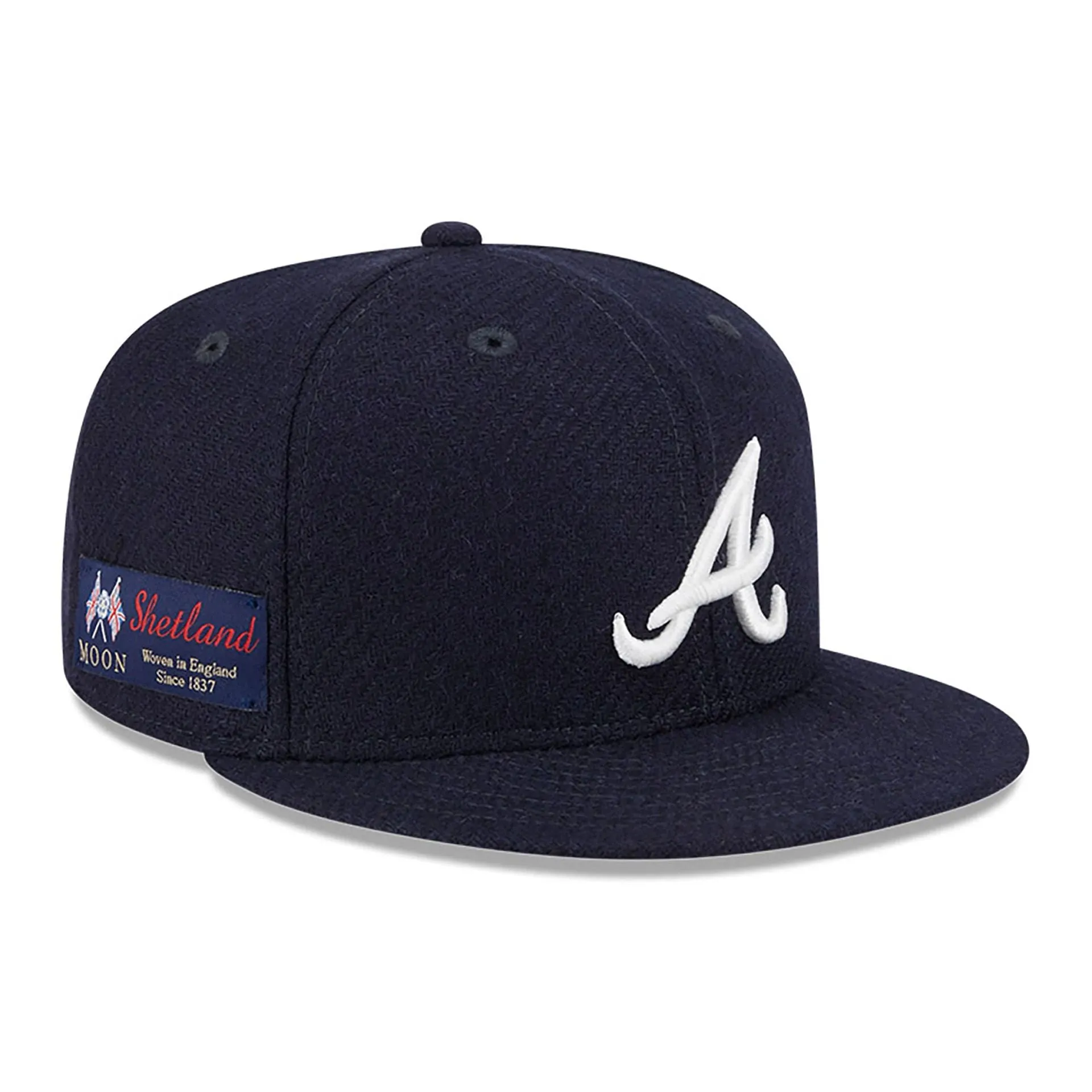 Atlanta Braves Shetland Moon Navy 59FIFTY Fitted Cap NEW ERA