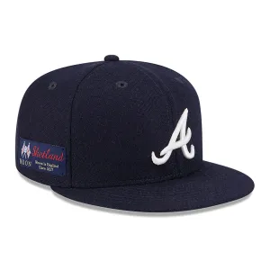 Atlanta Braves Shetland Moon Navy 59FIFTY Fitted Cap NEW ERA