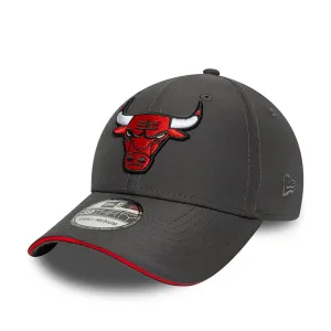 Chicago Bulls Team Colour Dark Grey 39THIRTY Stretch-Fit Cap NEW ERA