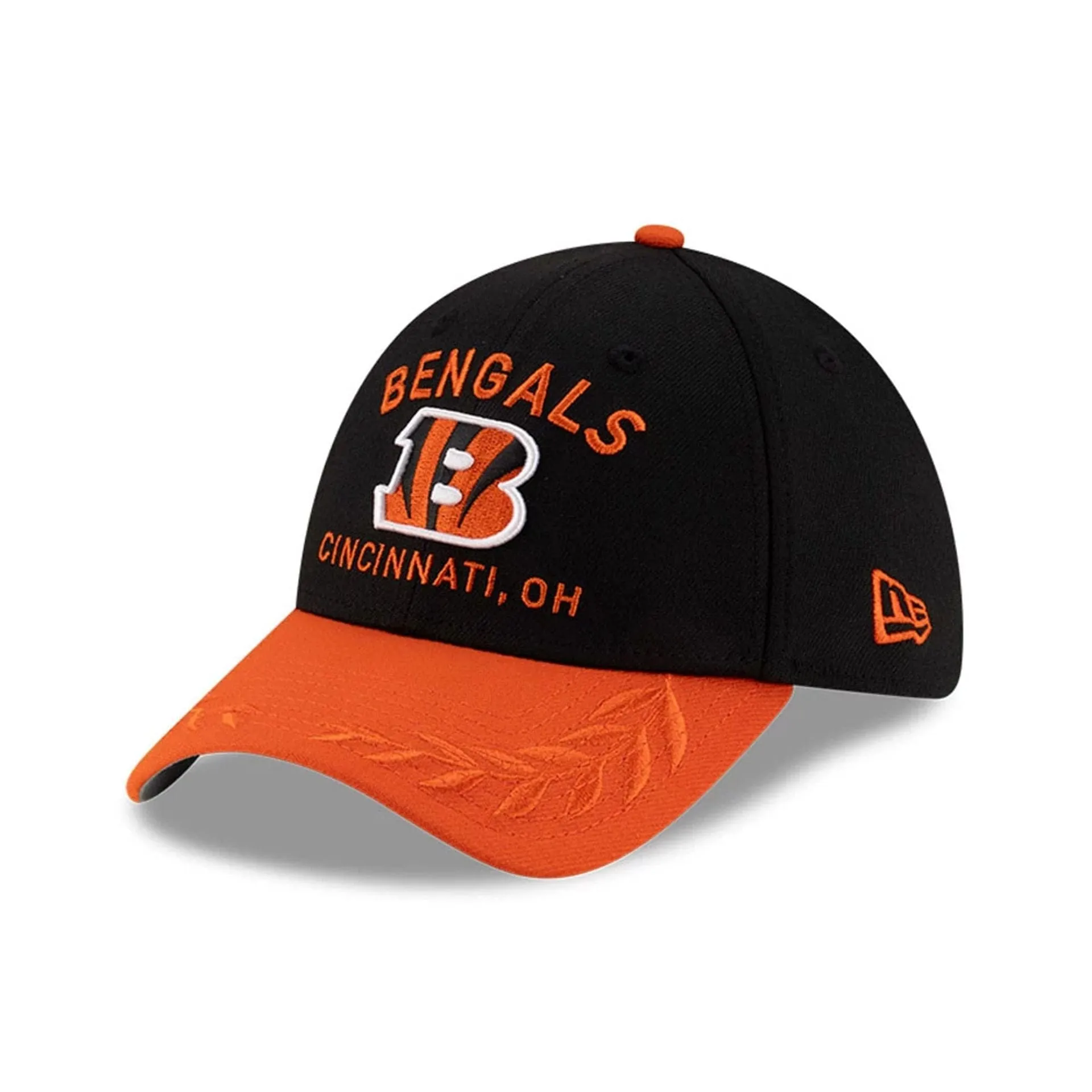 Cincinnati Bengals NFL Draft 2025 Black 39THIRTY Stretch Fit Cap NEW ERA