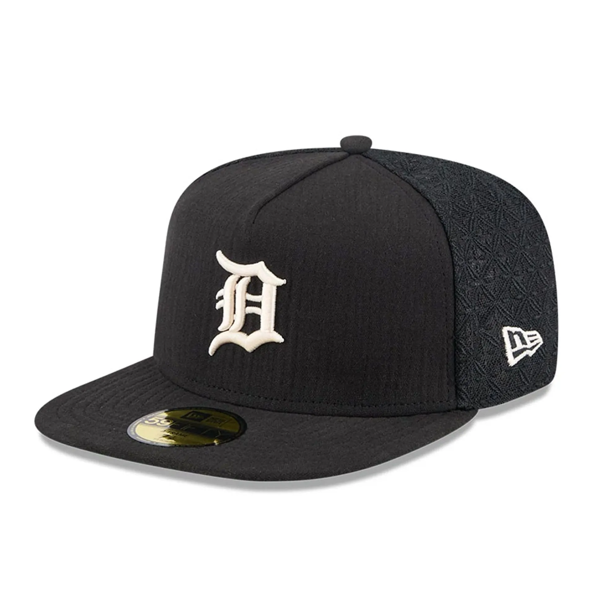 Detroit Tigers MLB Black 59FIFTY A-Frame Fitted Cap NEW ERA
