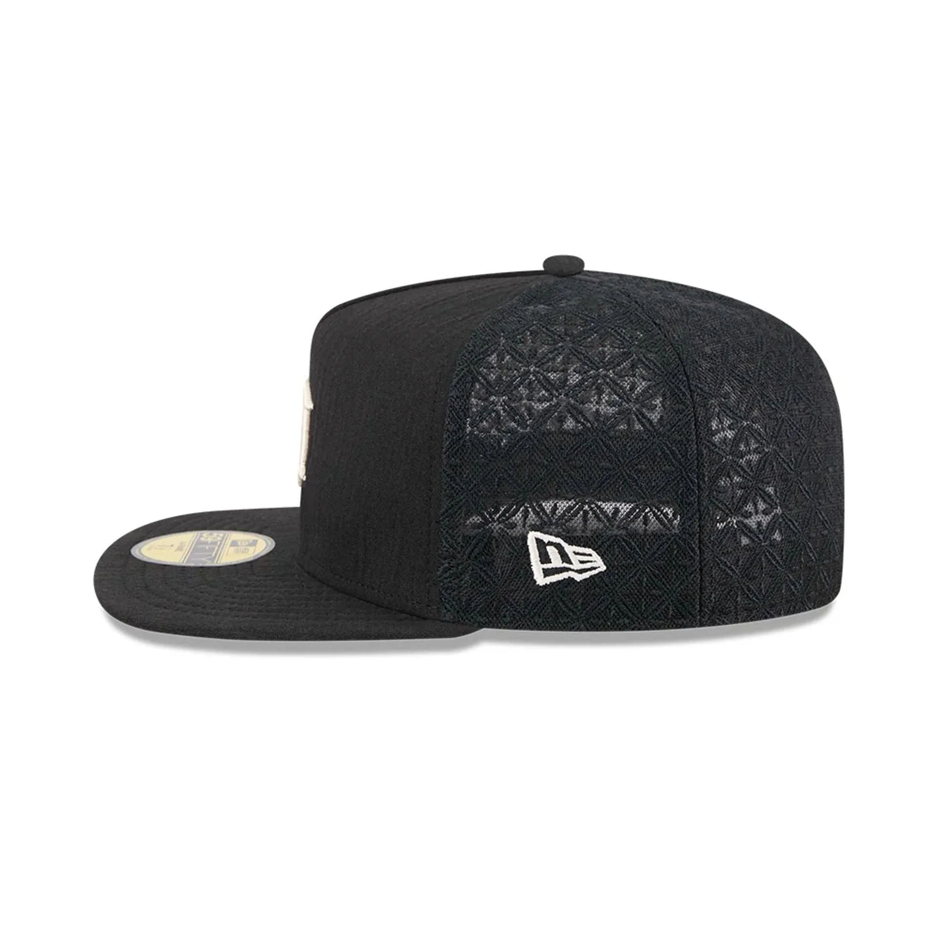 Detroit Tigers MLB Black 59FIFTY A-Frame Fitted Cap NEW ERA
