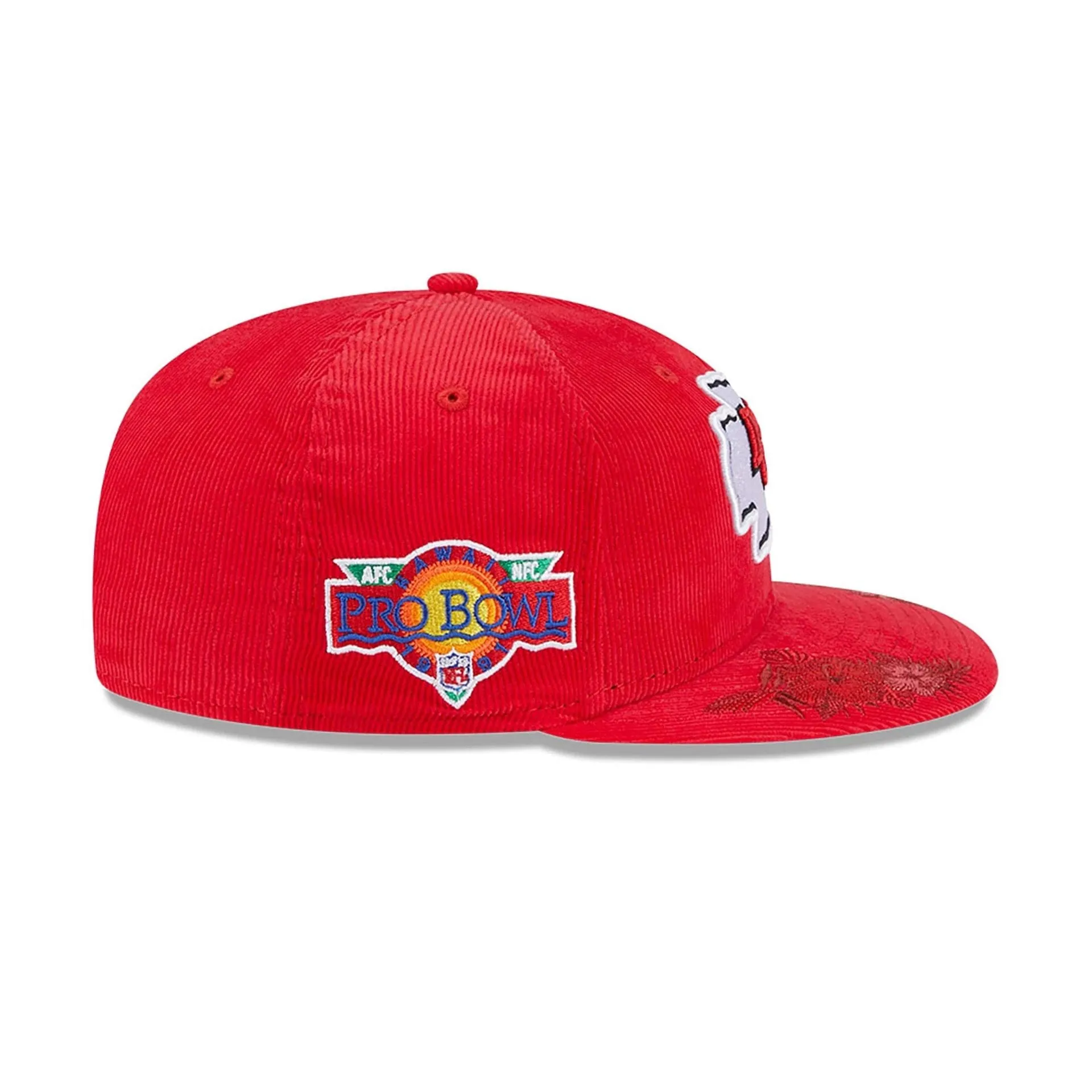 Kansas City Chiefs Floral Cord Red 59FIFTY Fitted Cap NEW ERA