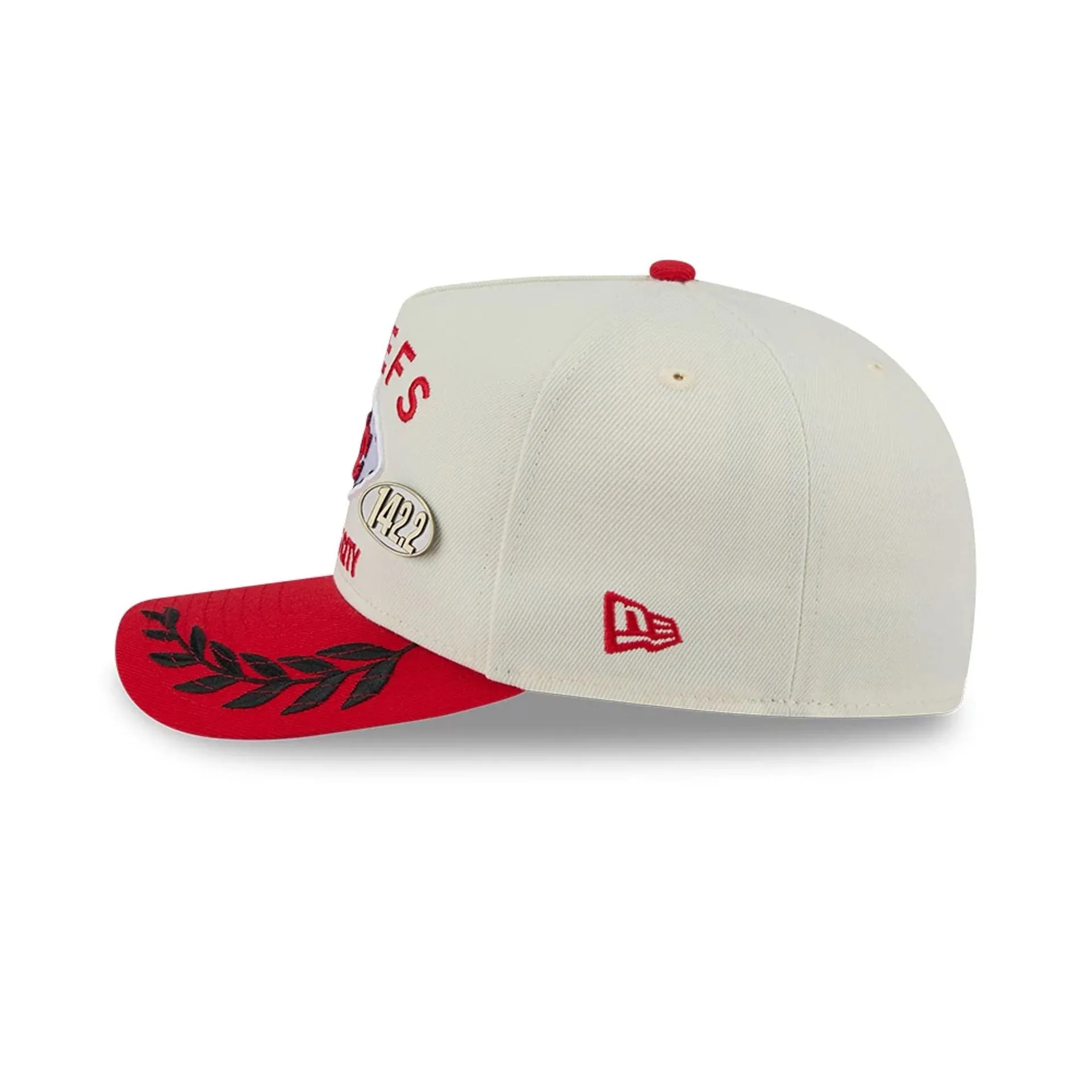 Kansas City Chiefs NFL Draft 2025 White 59FIFTY Fitted A-Frame Cap NEW ERA
