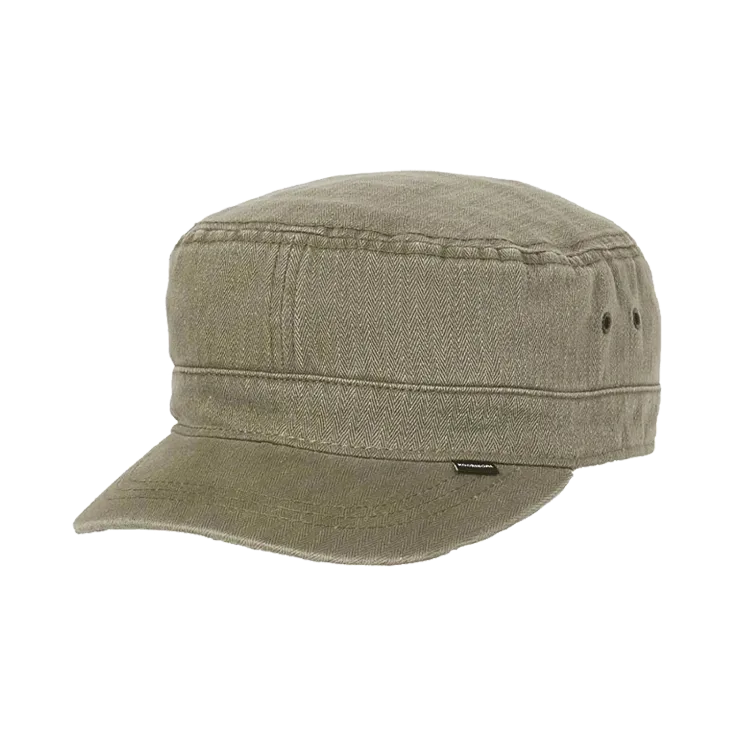 Kooringal Mens Mao Cap Ruben - Light Olive