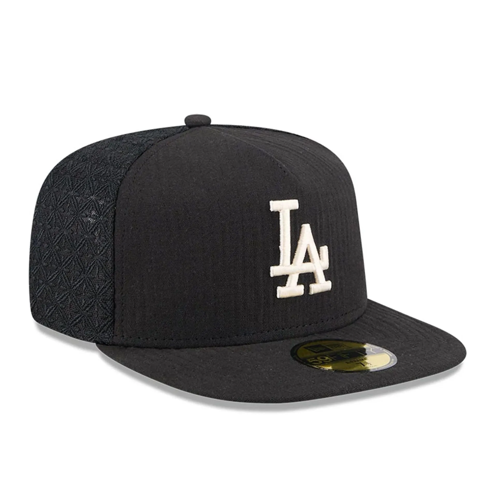 LA Dodgers MLB 59FIFTY Day Black 59FIFTY A-Frame Fitted Cap NEW ERA