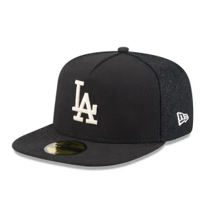 LA Dodgers MLB 59FIFTY Day Black 59FIFTY A-Frame Fitted Cap NEW ERA