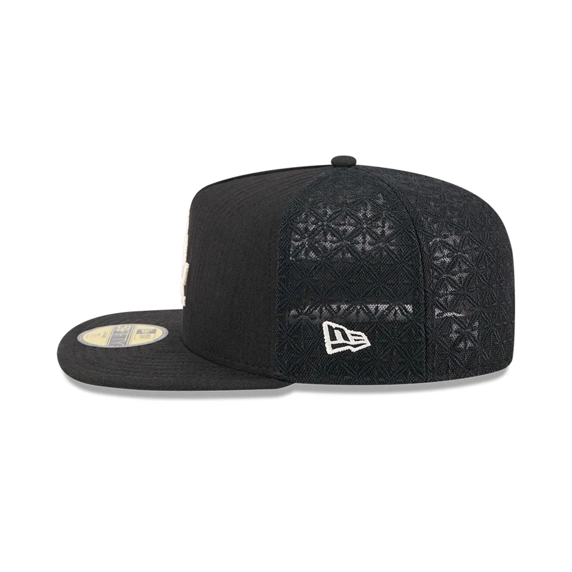 LA Dodgers MLB 59FIFTY Day Black 59FIFTY A-Frame Fitted Cap NEW ERA