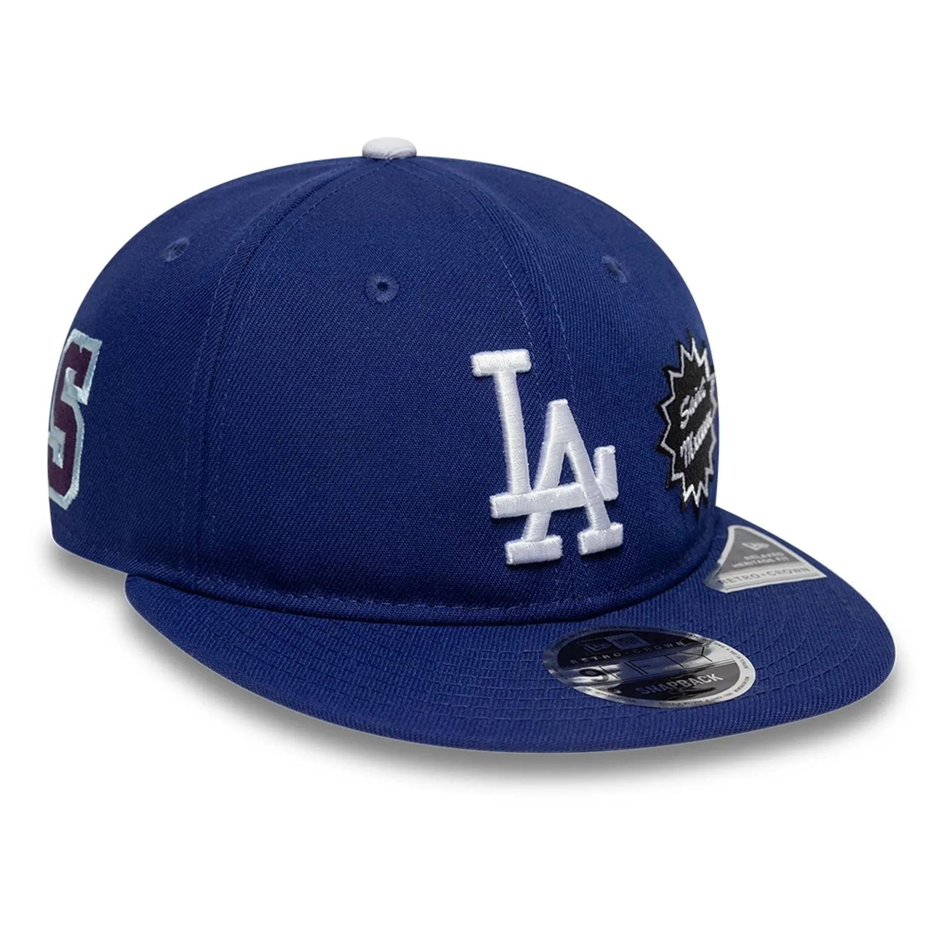 LA Dodgers MLB X Saint Mxxxxxx Dark Blue Retro Crown 9FIFTY Snapback Adjustable Cap NEW ERA