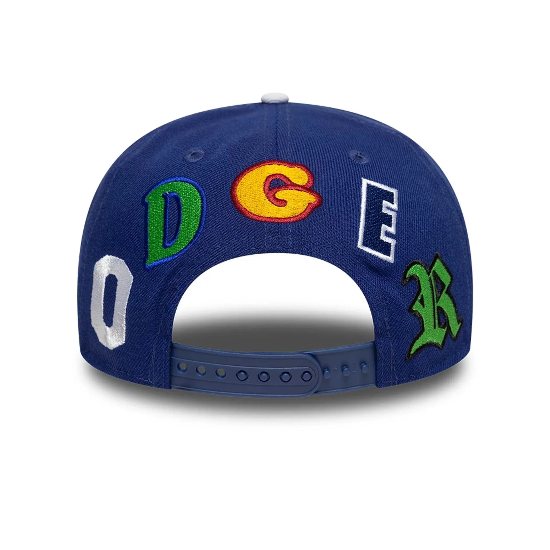 LA Dodgers MLB X Saint Mxxxxxx Dark Blue Retro Crown 9FIFTY Snapback Adjustable Cap NEW ERA