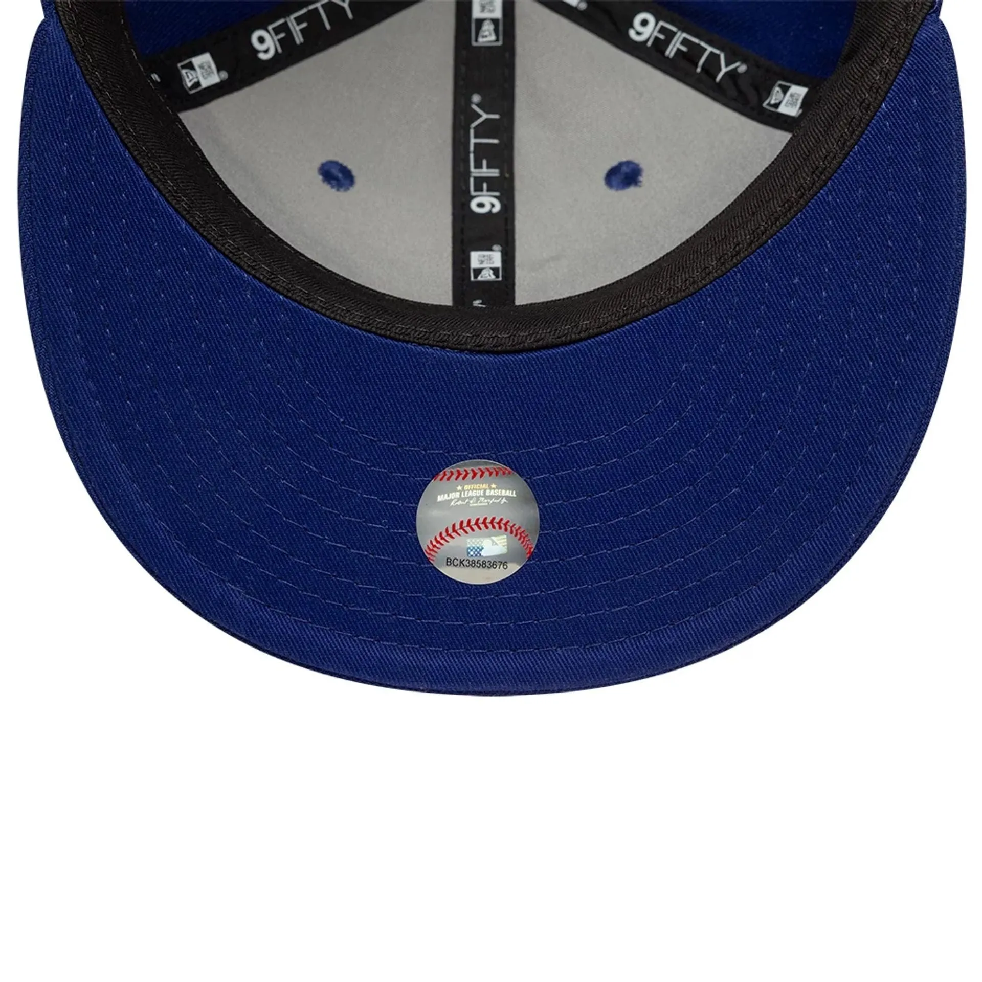 LA Dodgers MLB X Saint Mxxxxxx Dark Blue Retro Crown 9FIFTY Snapback Adjustable Cap NEW ERA
