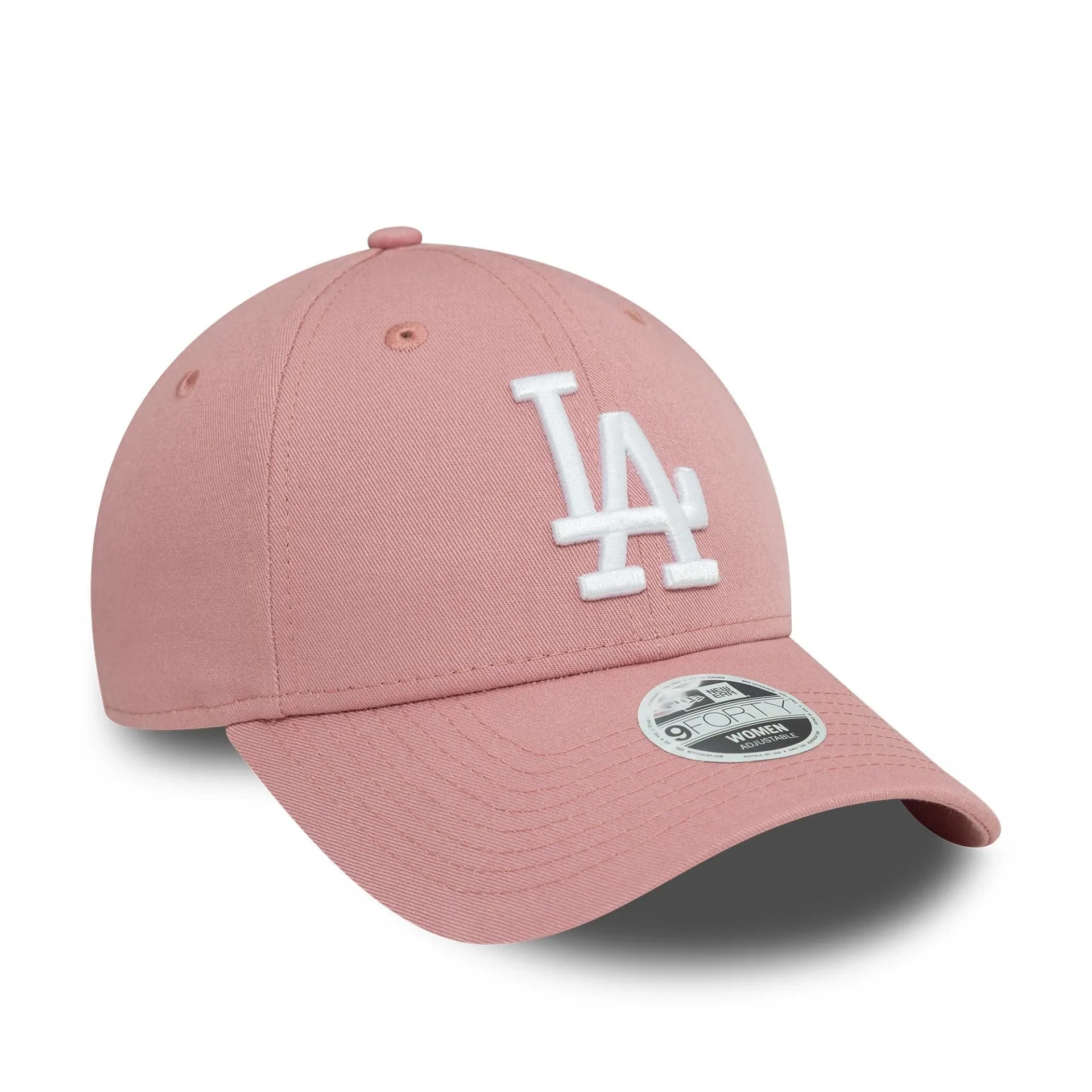 LA Dodgers Womens League Essential Dark Pink 9FORTY Adjustable Cap NEW ERA