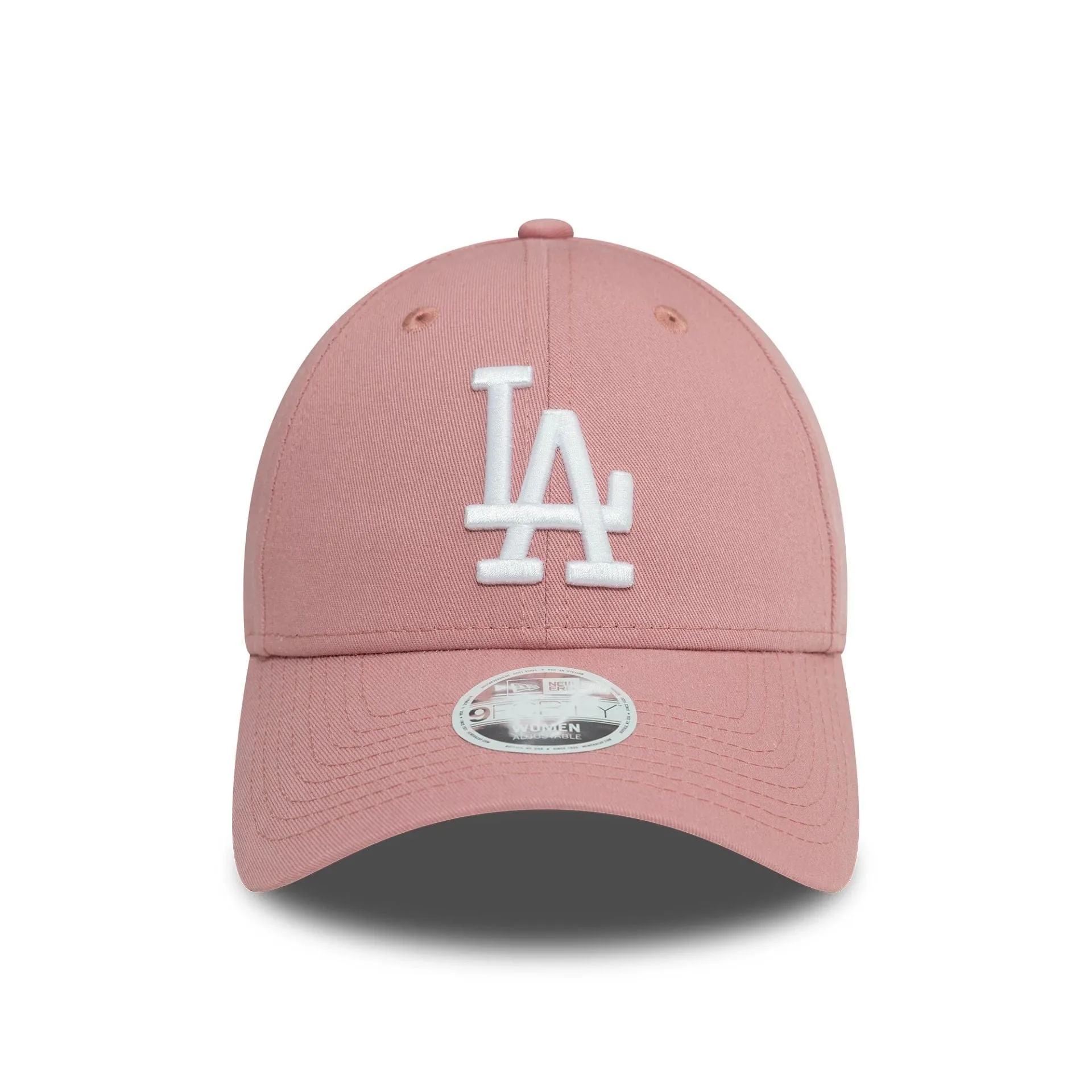 LA Dodgers Womens League Essential Dark Pink 9FORTY Adjustable Cap NEW ERA