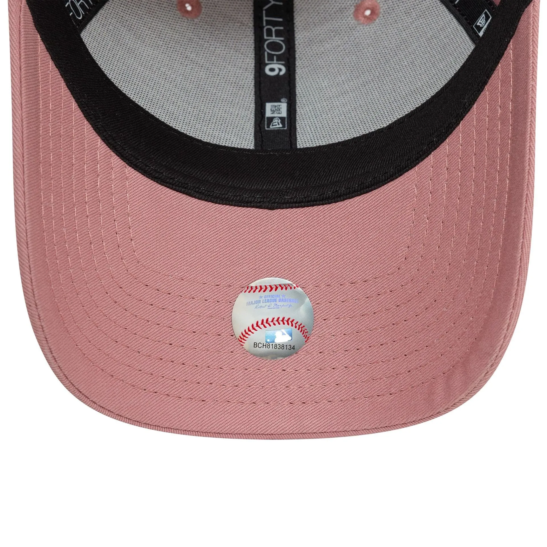 LA Dodgers Womens League Essential Dark Pink 9FORTY Adjustable Cap NEW ERA