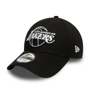 LA Lakers Essential Outline Black 9FORTY Cap NEW ERA