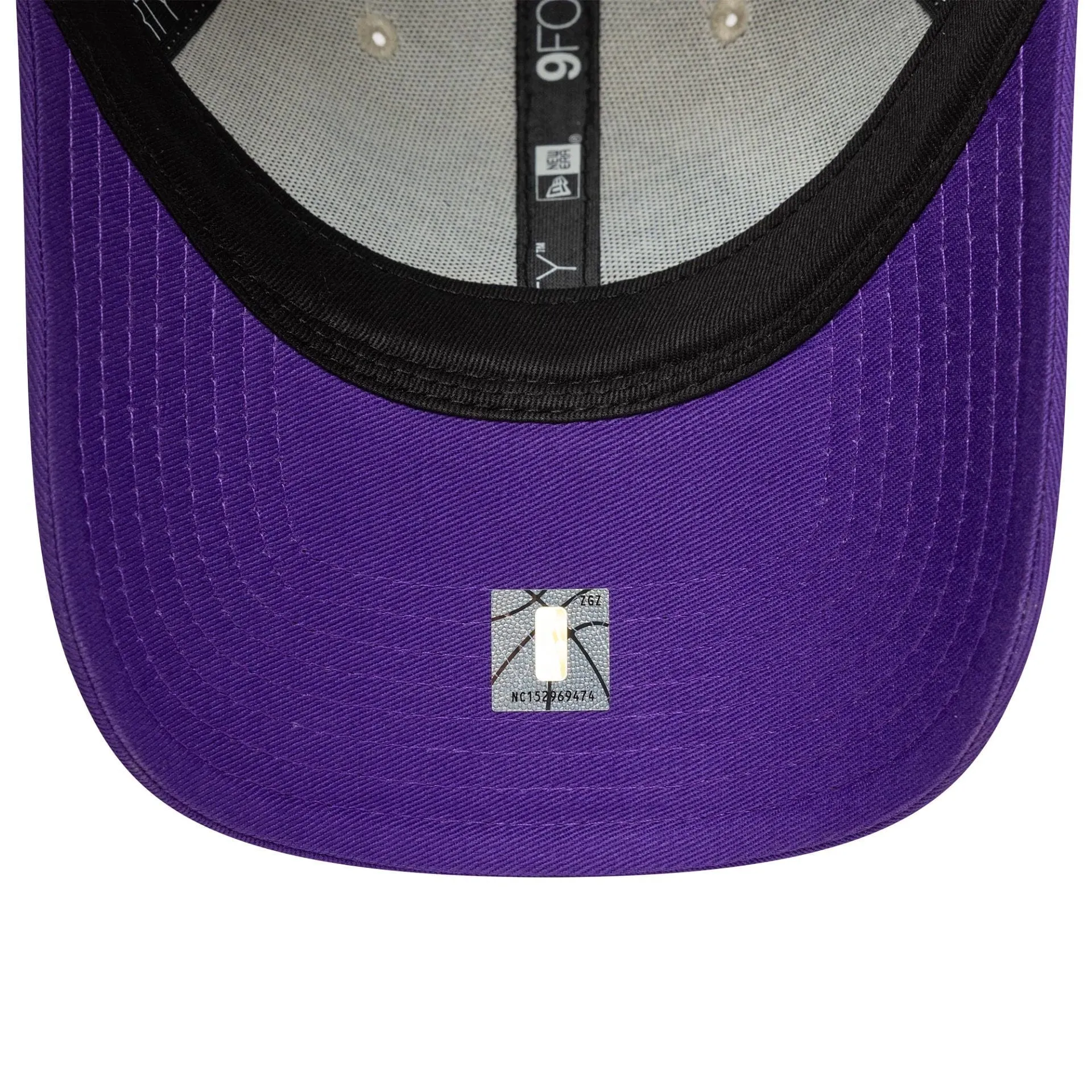 LA Lakers NBA Contrast Patch Cream 9FORTY Adjustable Cap NEW ERA