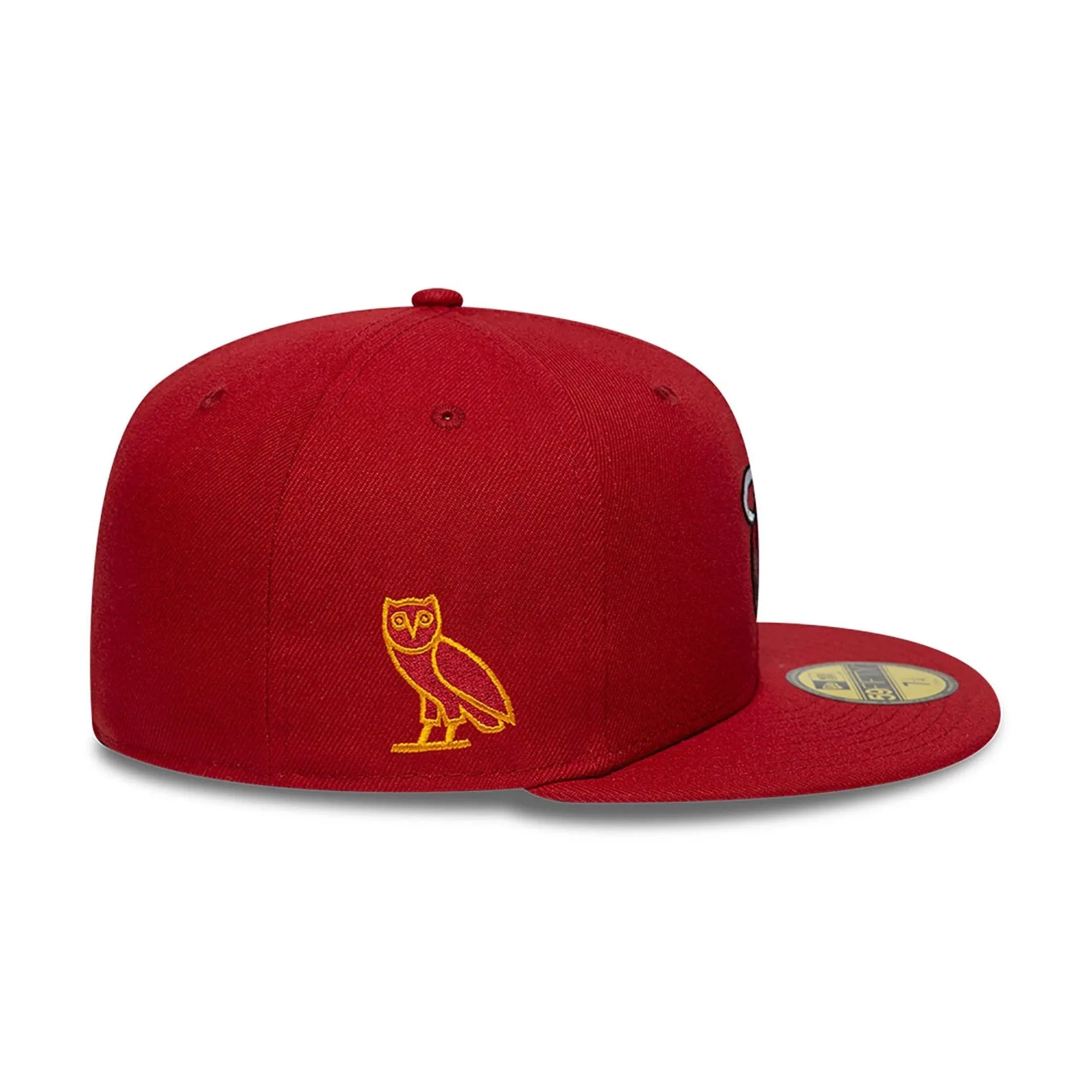 Miami Heat OVO x NBA 2024 Dark Red 59FIFTY Fitted Cap NEW ERA