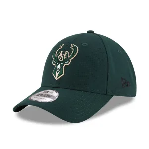 Milwaukee Bucks The League Dark Green Youth 9FORTY Adjustable Cap NEW ERA