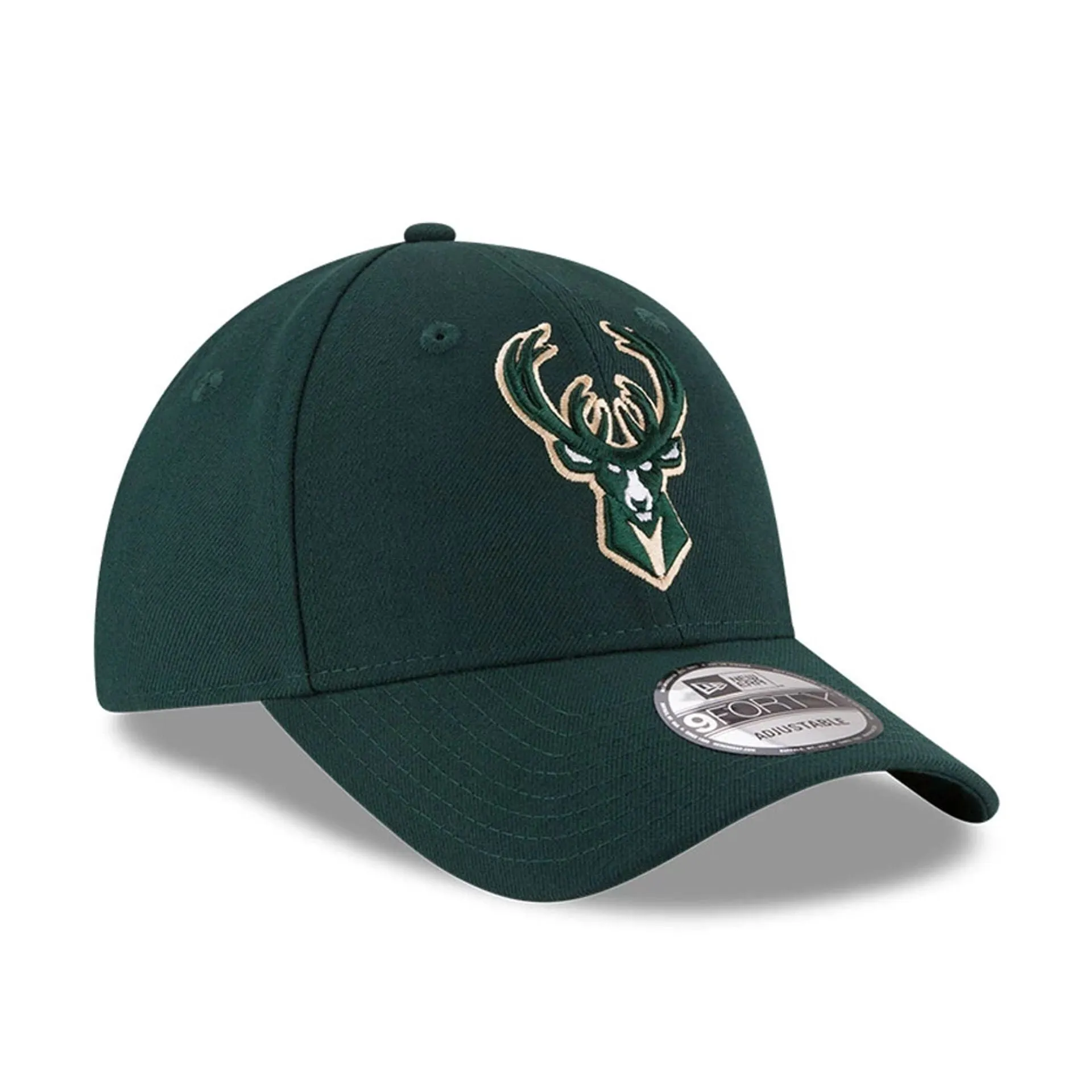 Milwaukee Bucks The League Dark Green Youth 9FORTY Adjustable Cap NEW ERA