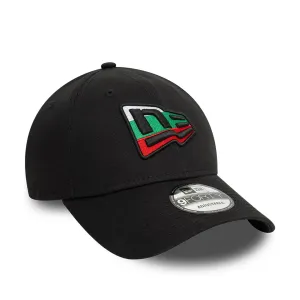 New Era Bulgarian Country Flag Infill Black 9FORTY Adjustable Cap NEW ERA