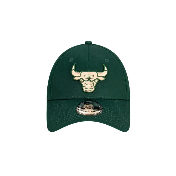 New Era Chicago Bulls 9FORTY Cap - Dark Green