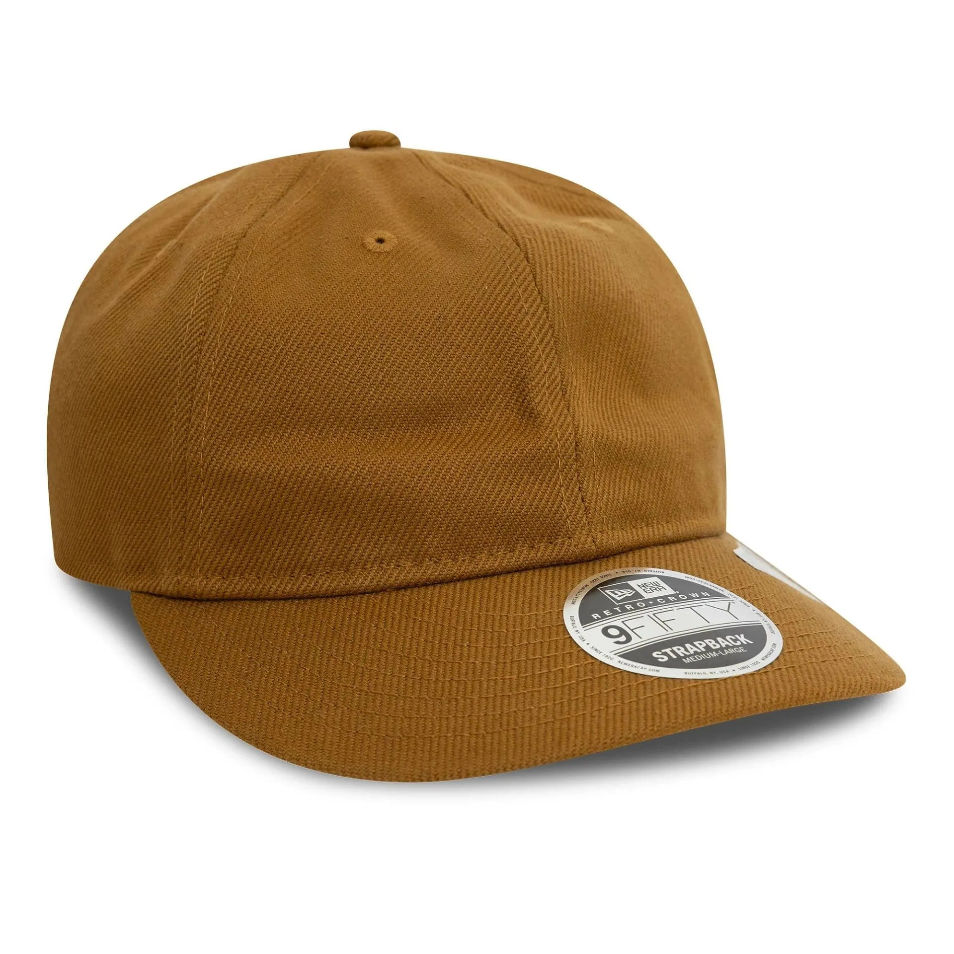 New Era Heavy Twill Beige 9FIFTY Retro Crown Cap NEW ERA