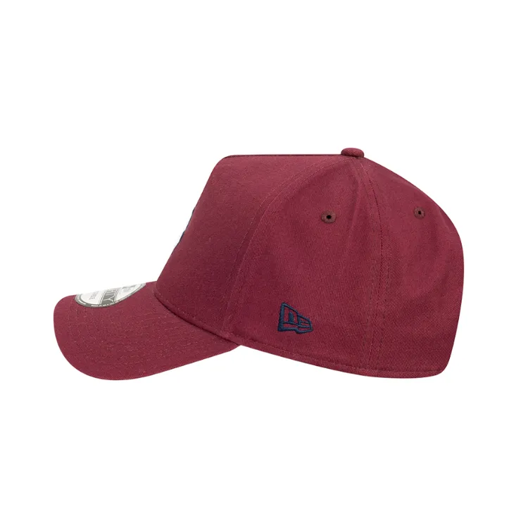 New Era Los Angeles Dodgers 9FORTY A Frame - Maroon/Navy