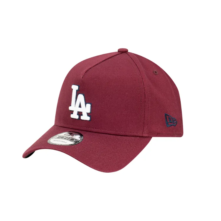New Era Los Angeles Dodgers 9FORTY A Frame - Maroon/Navy