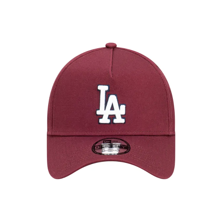New Era Los Angeles Dodgers 9FORTY A Frame - Maroon/Navy