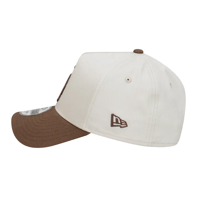 New Era Los Angeles Dodgers 9FORTY A Frame - Vintage Stone/Walnut