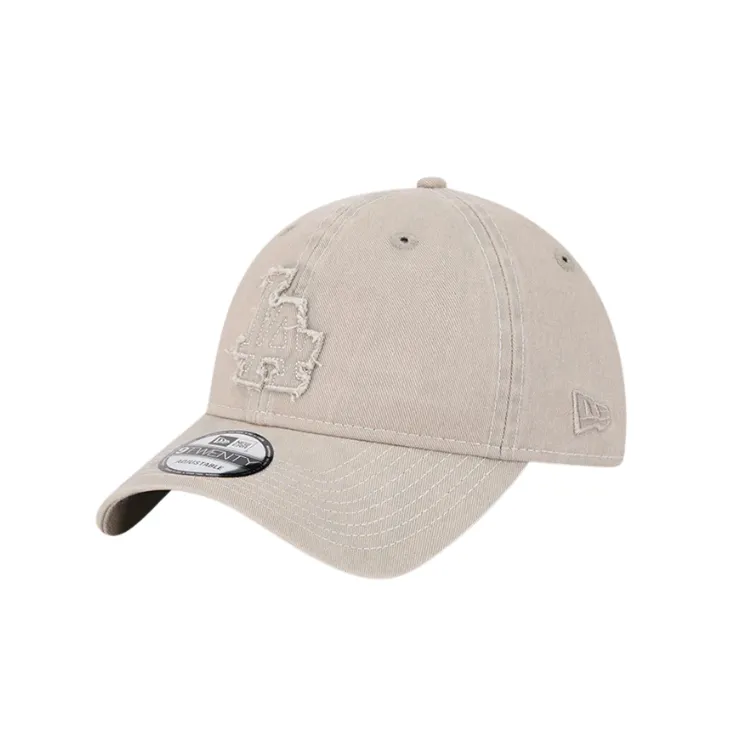 New Era Los Angeles Dodgers 9TWENTY Frayed Logo - Pebble