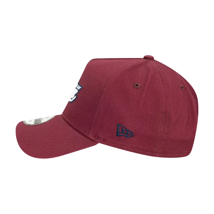 New Era Los Angeles Lakers 9FORTY A Frame - Maroon/Navy