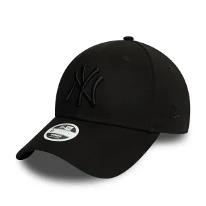 New York Yankees Essential Womens All Black 9FORTY Cap NEW ERA