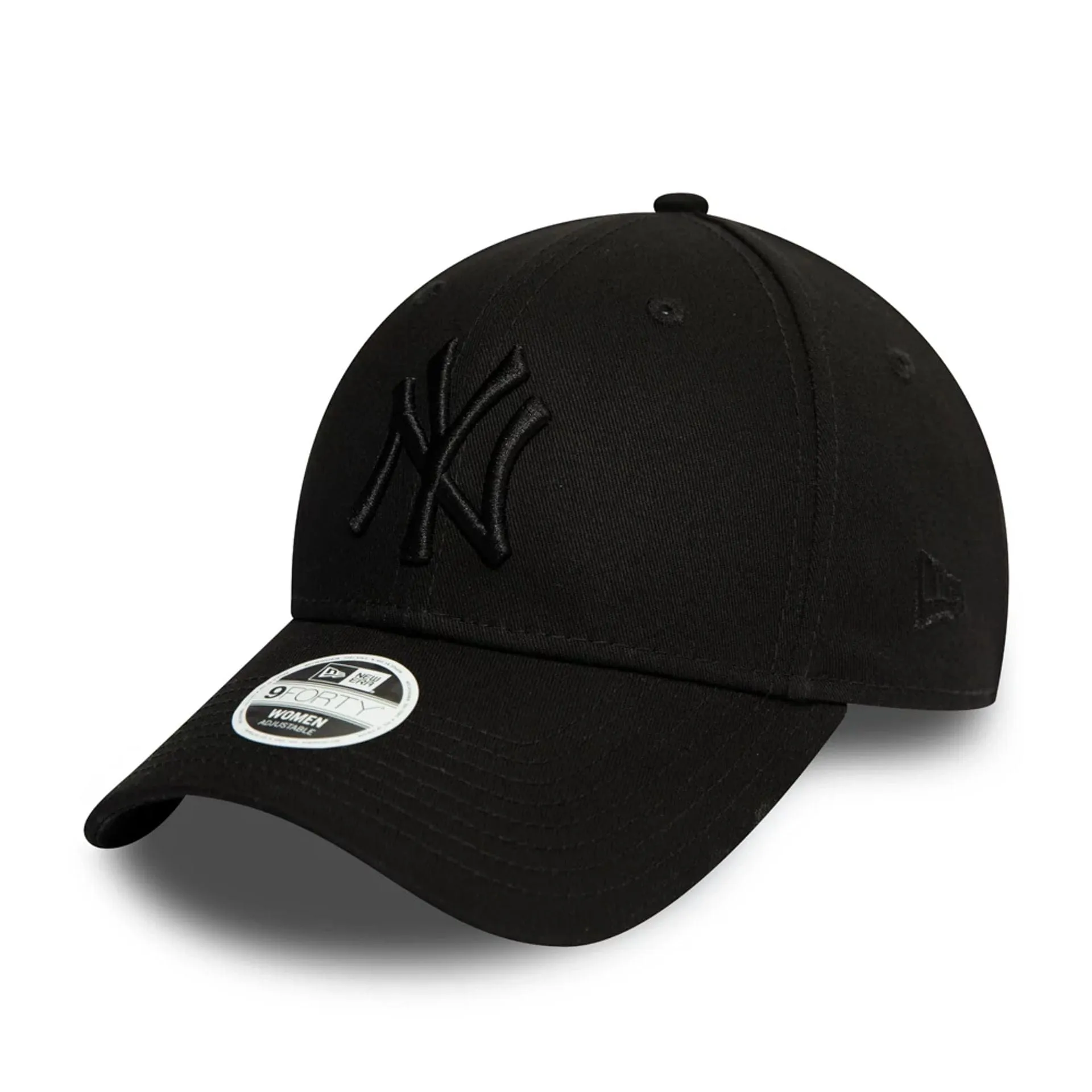 New York Yankees Essential Womens All Black 9FORTY Cap NEW ERA