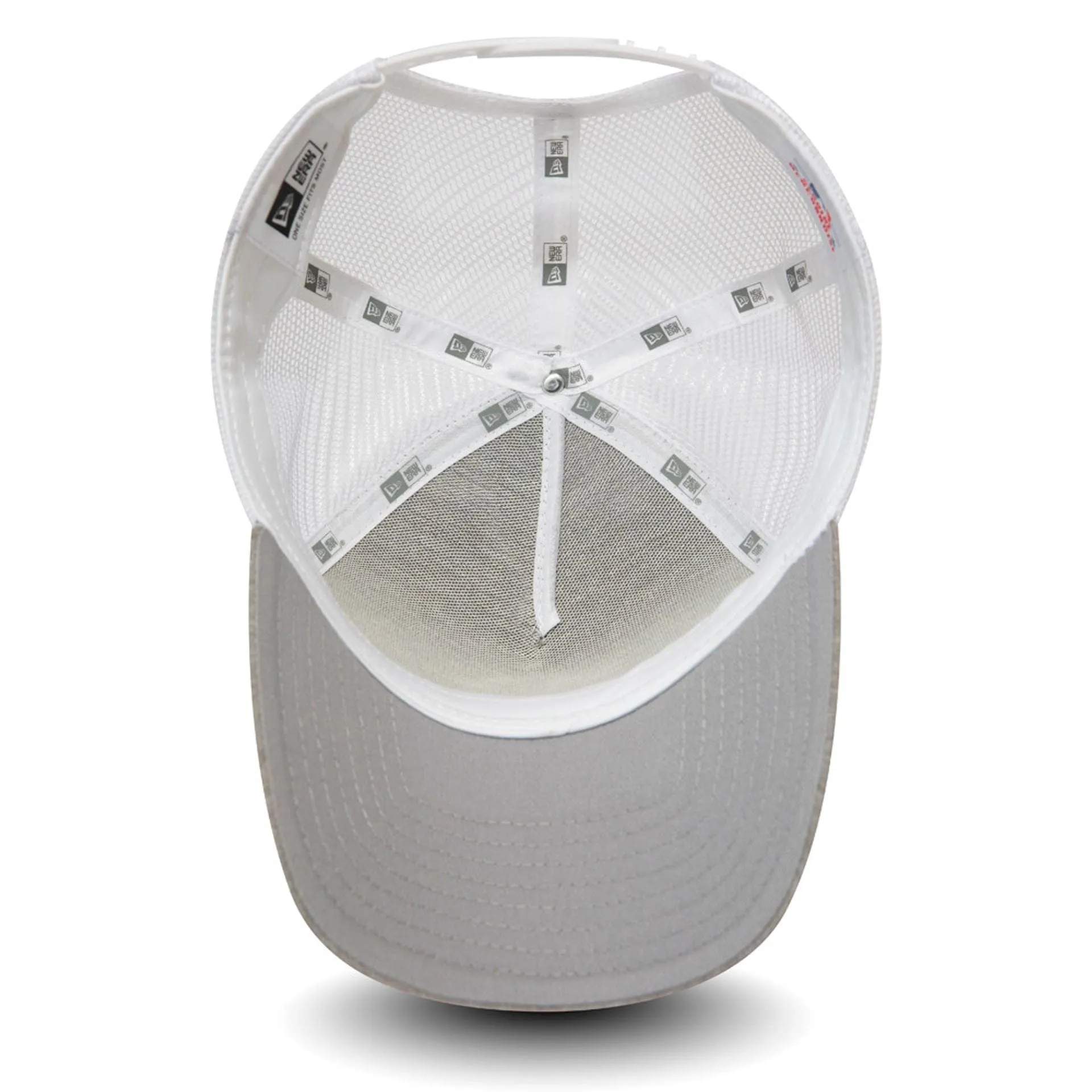 New York Yankees Jersey Essential Grey A-Frame Trucker Cap NEW ERA