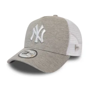 New York Yankees Jersey Essential Grey A-Frame Trucker Cap NEW ERA