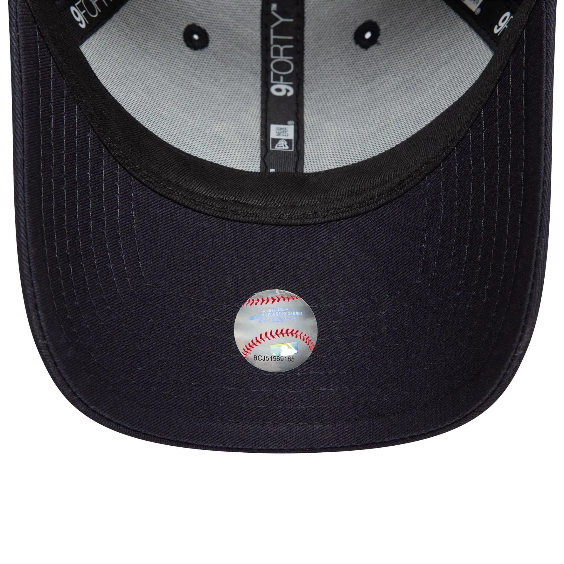 New York Yankees Metallic Navy 9FORTY Adjustable Cap NEW ERA