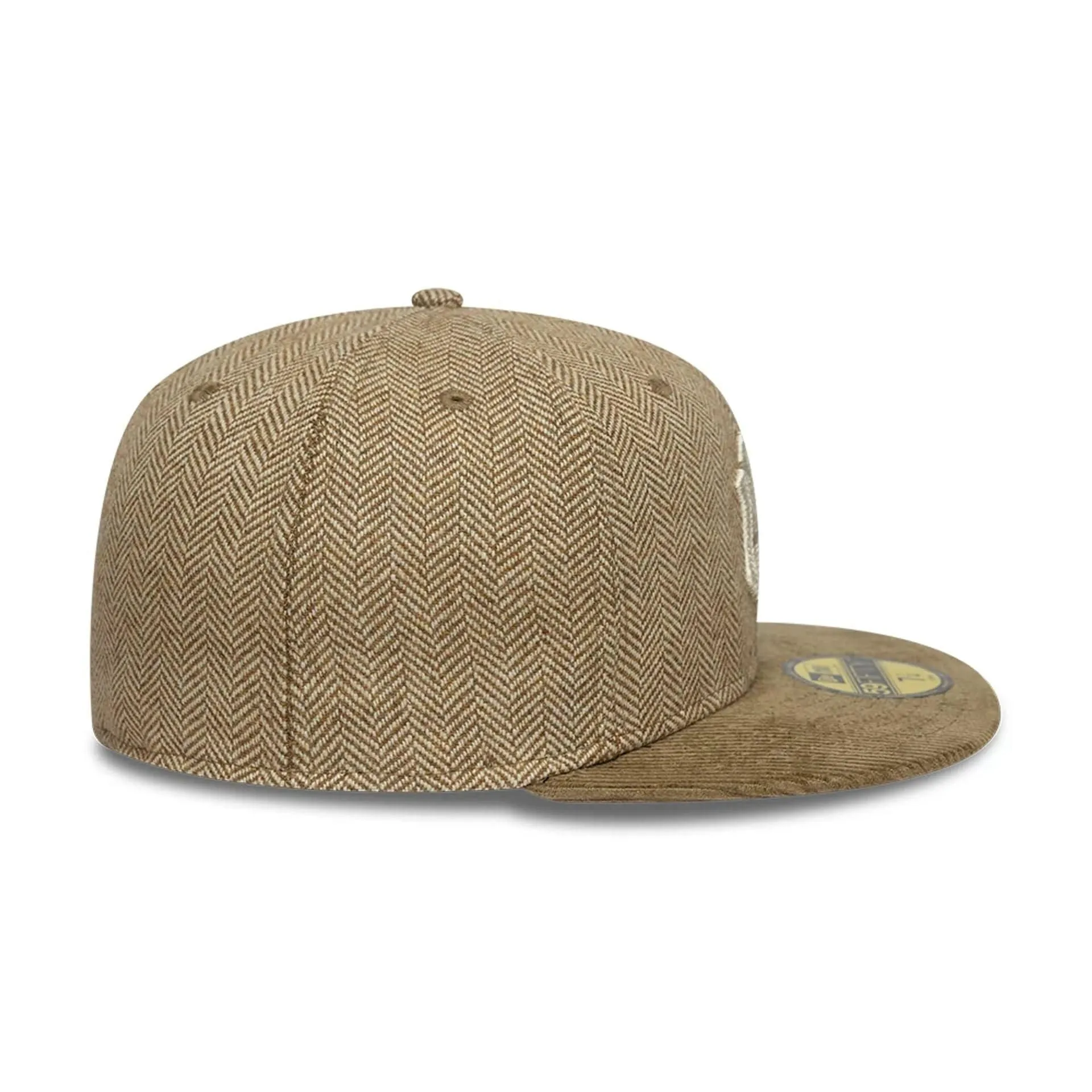 New York Yankees MLB Cord Beige 59FIFTY Fitted Cap NEW ERA
