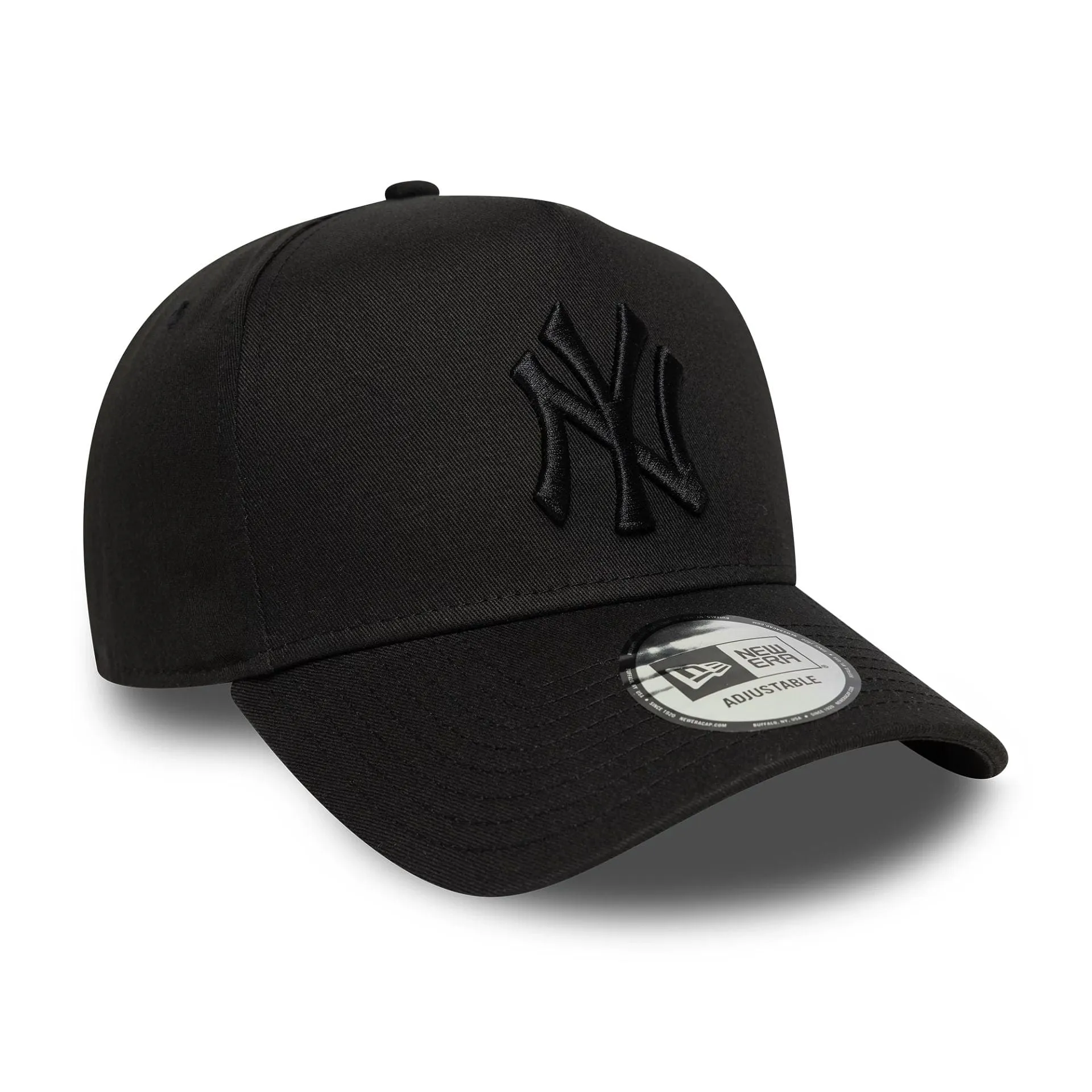 New York Yankees MLB League Essential Black 9FORTY E-Frame Adjustable Cap NEW ERA
