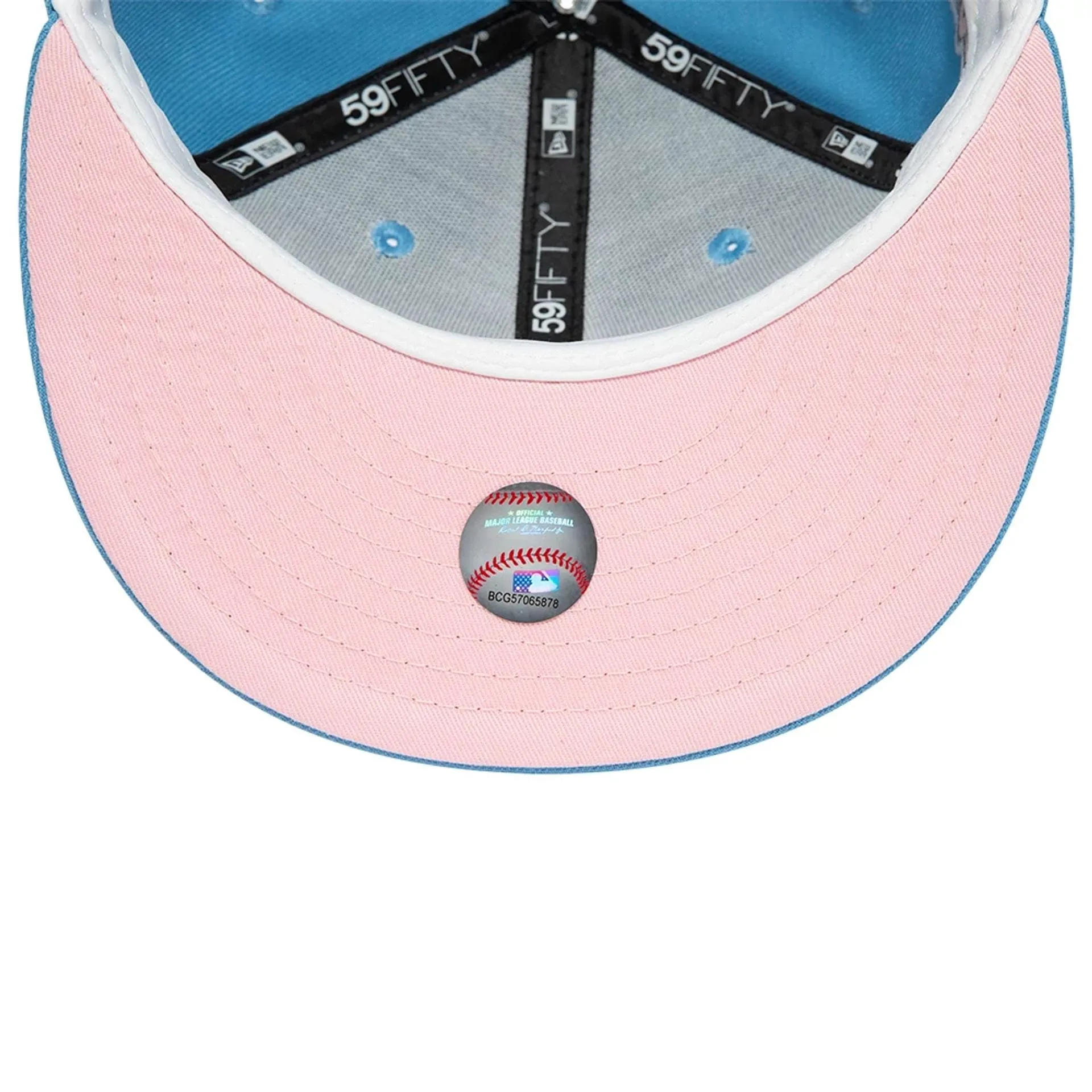 New York Yankees Pastel Blue 59FIFTY Fitted Cap NEW ERA