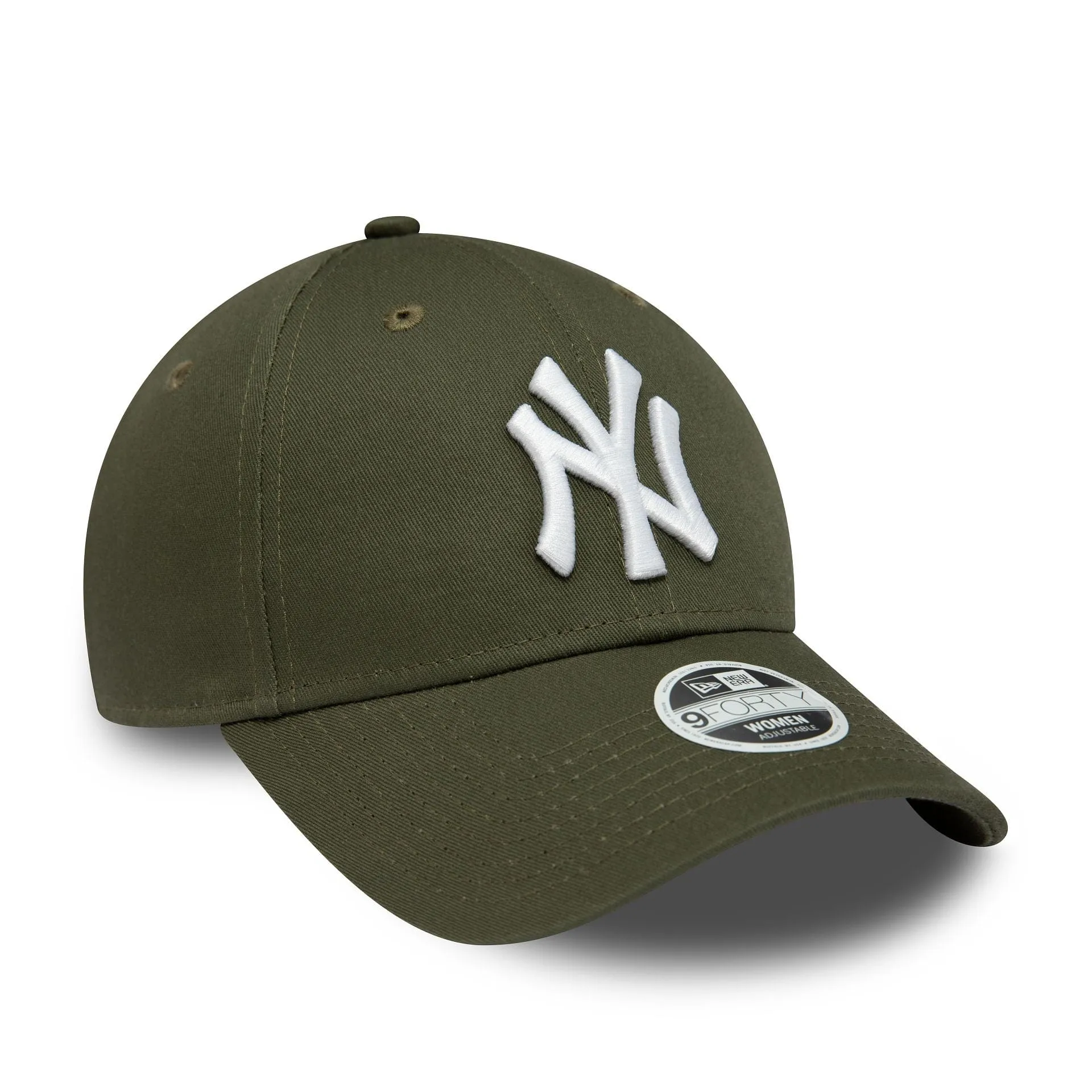 New York Yankees Womens League Essential Green 9FORTY Adjustable Cap NEW ERA