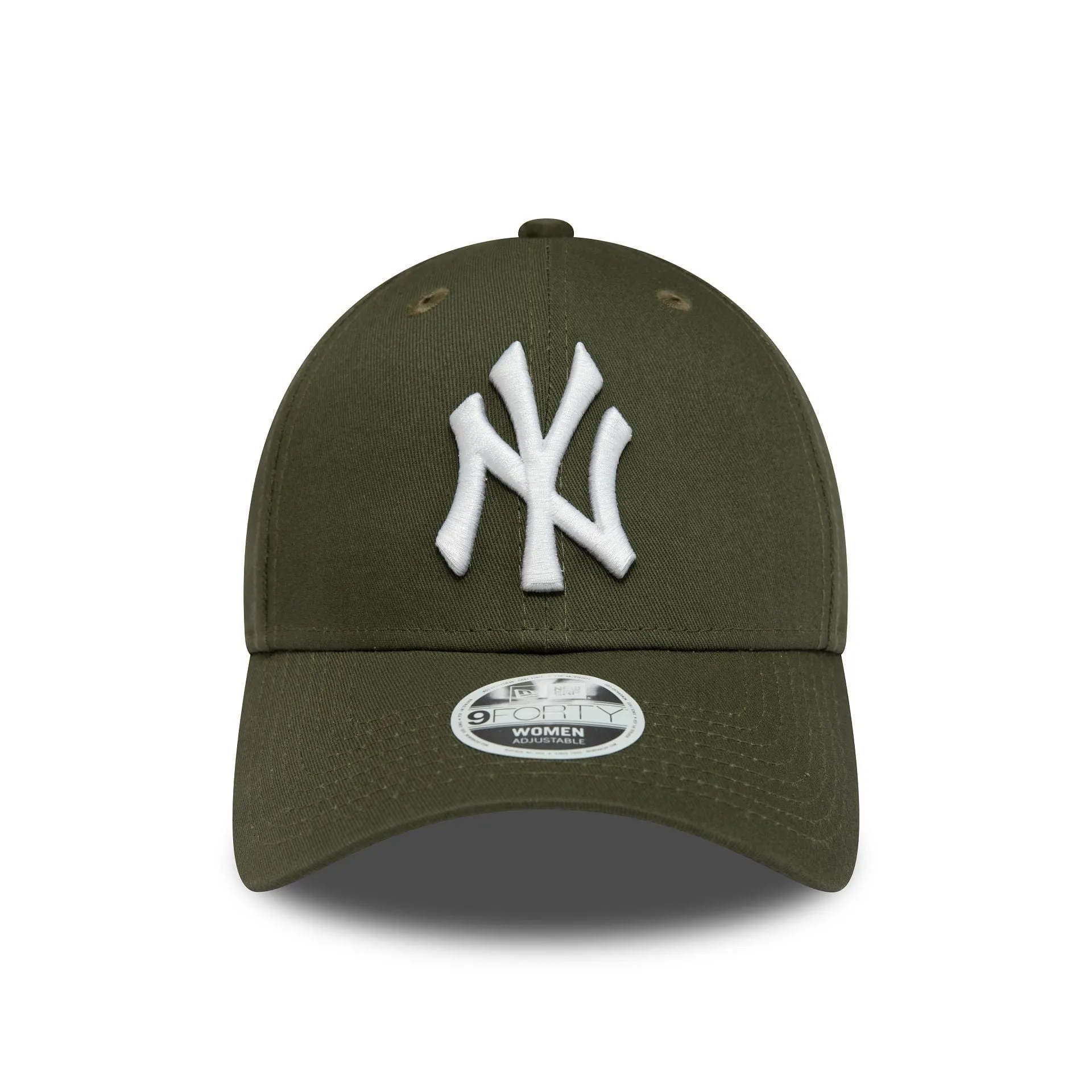 New York Yankees Womens League Essential Green 9FORTY Adjustable Cap NEW ERA