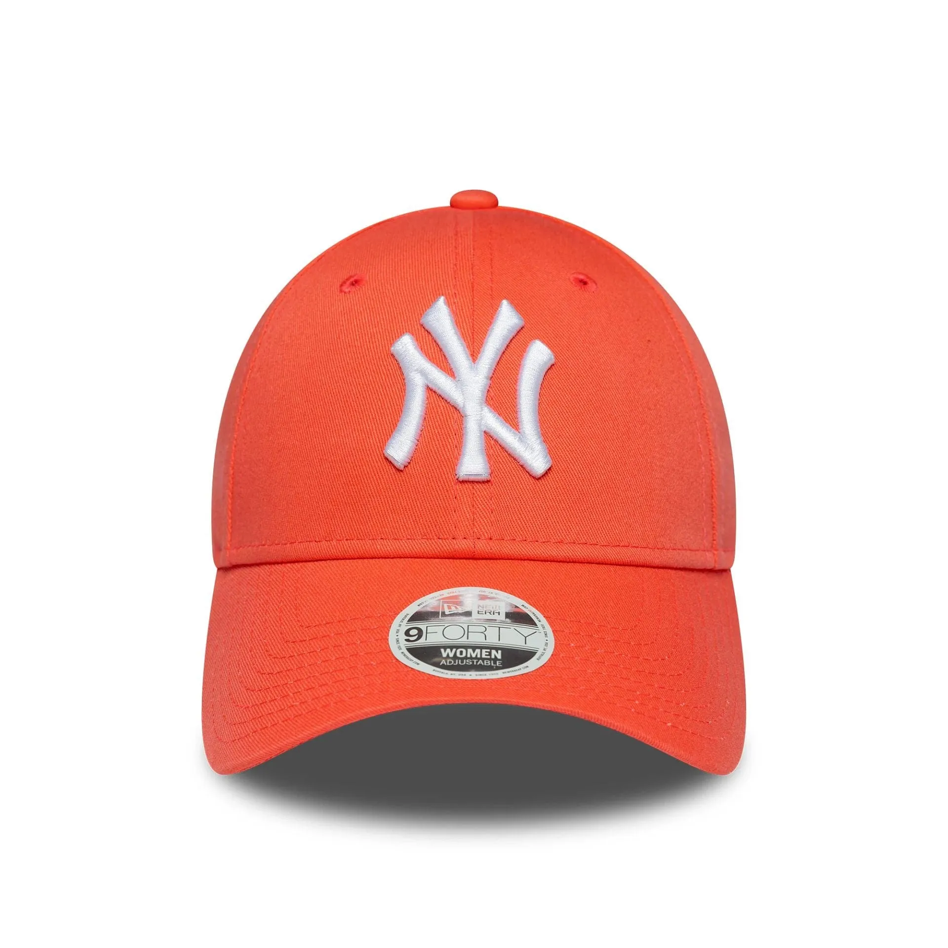 New York Yankees Womens MLB League Essential Orange 9FORTY Adjustable Cap NEW ERA