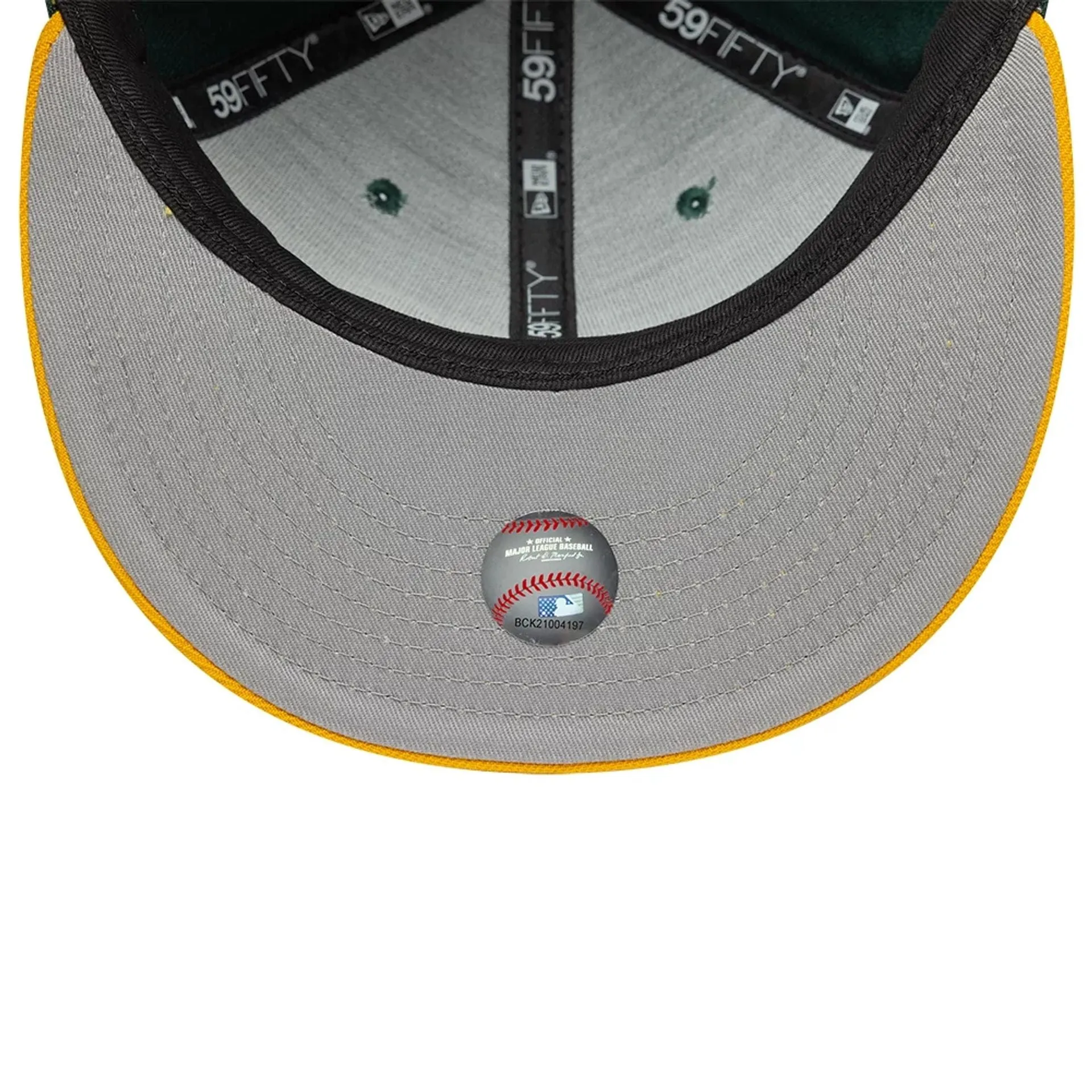 Oakland Athletics Compound X MLB Dark Green 59FIFTY Fitted Cap NEW ERA