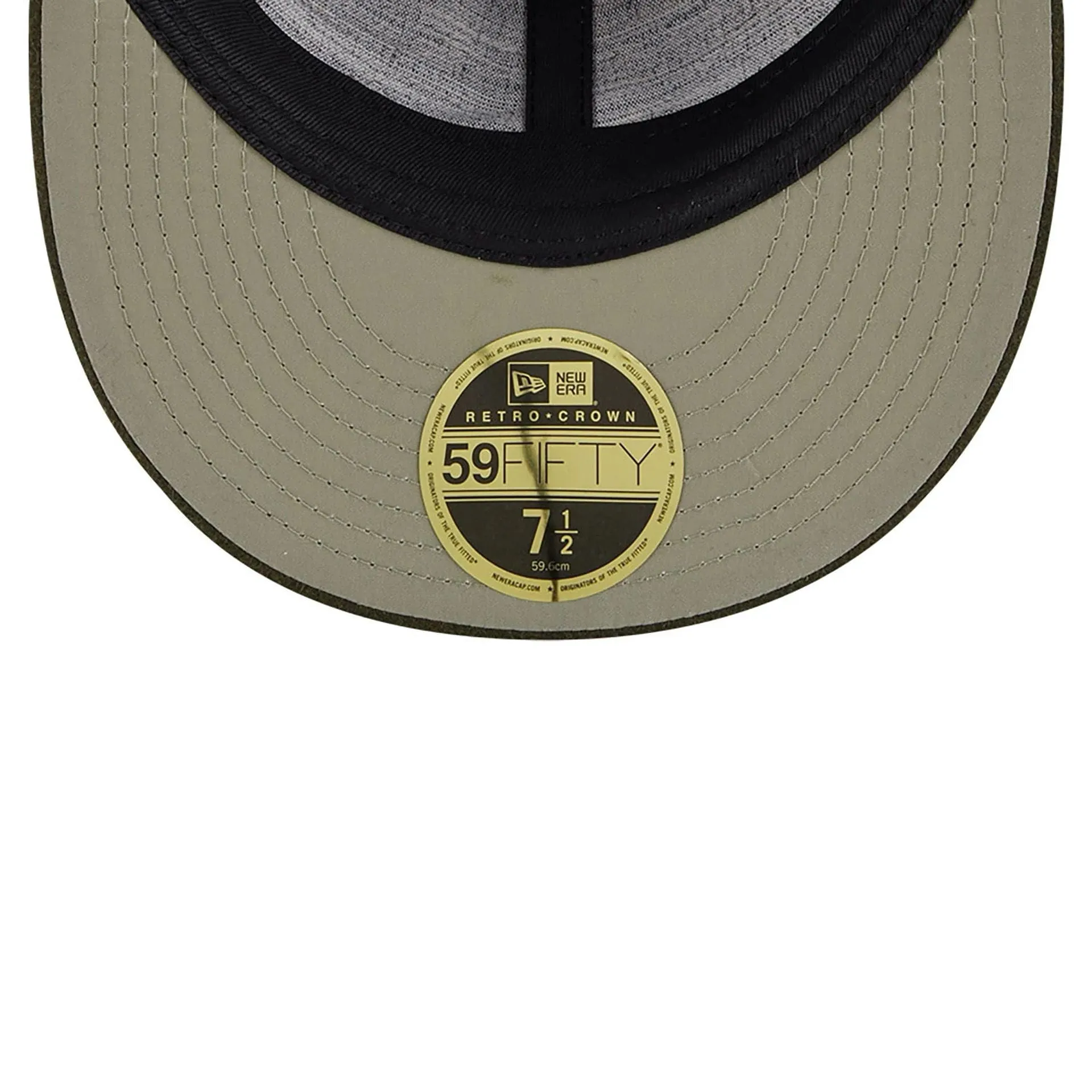 Oakland Athletics Wool Green Retro Crown 59FIFTY Fitted Cap NEW ERA