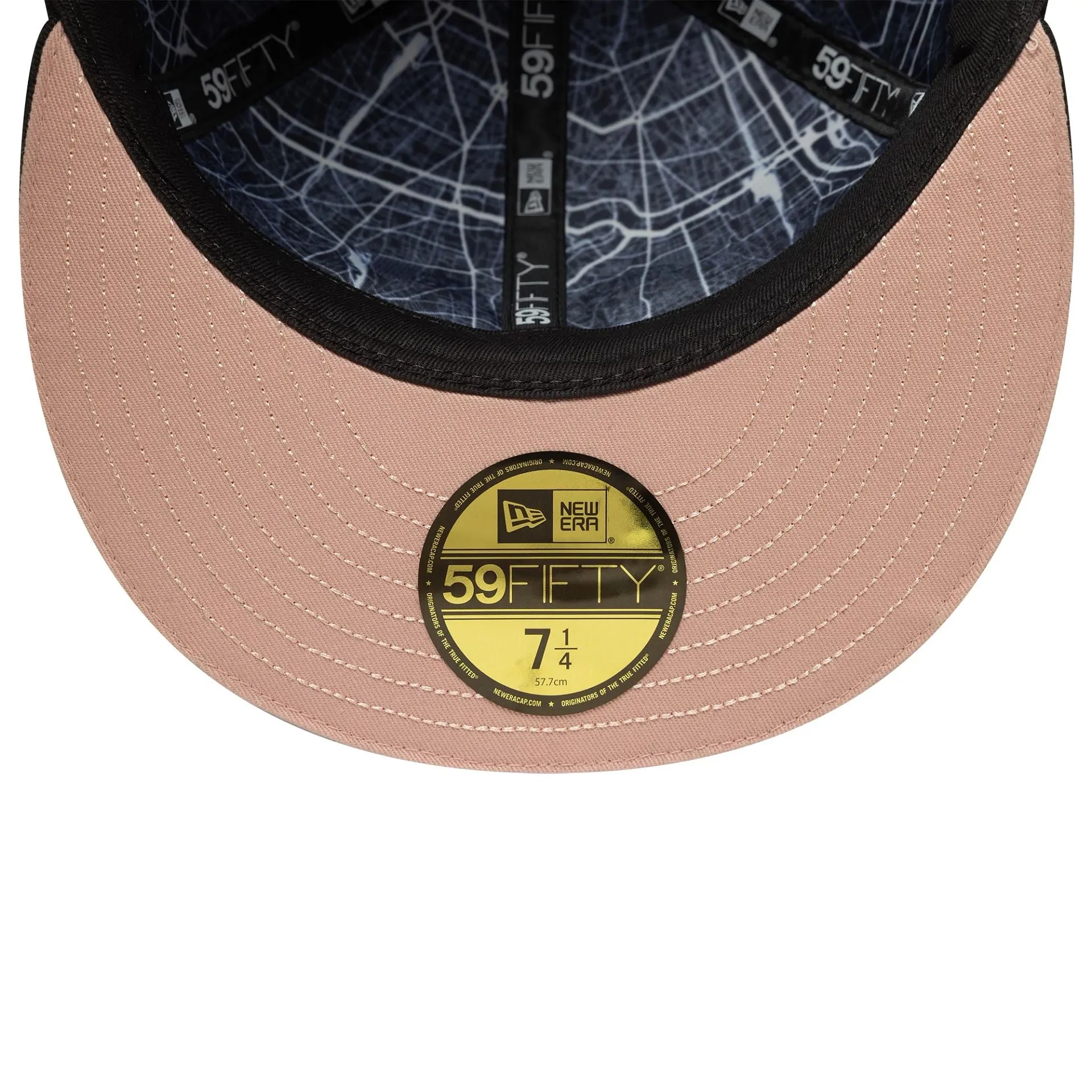 Paris Saint-Germain Tonal All Over Print Black 59FIFTY Fitted Cap NEW ERA